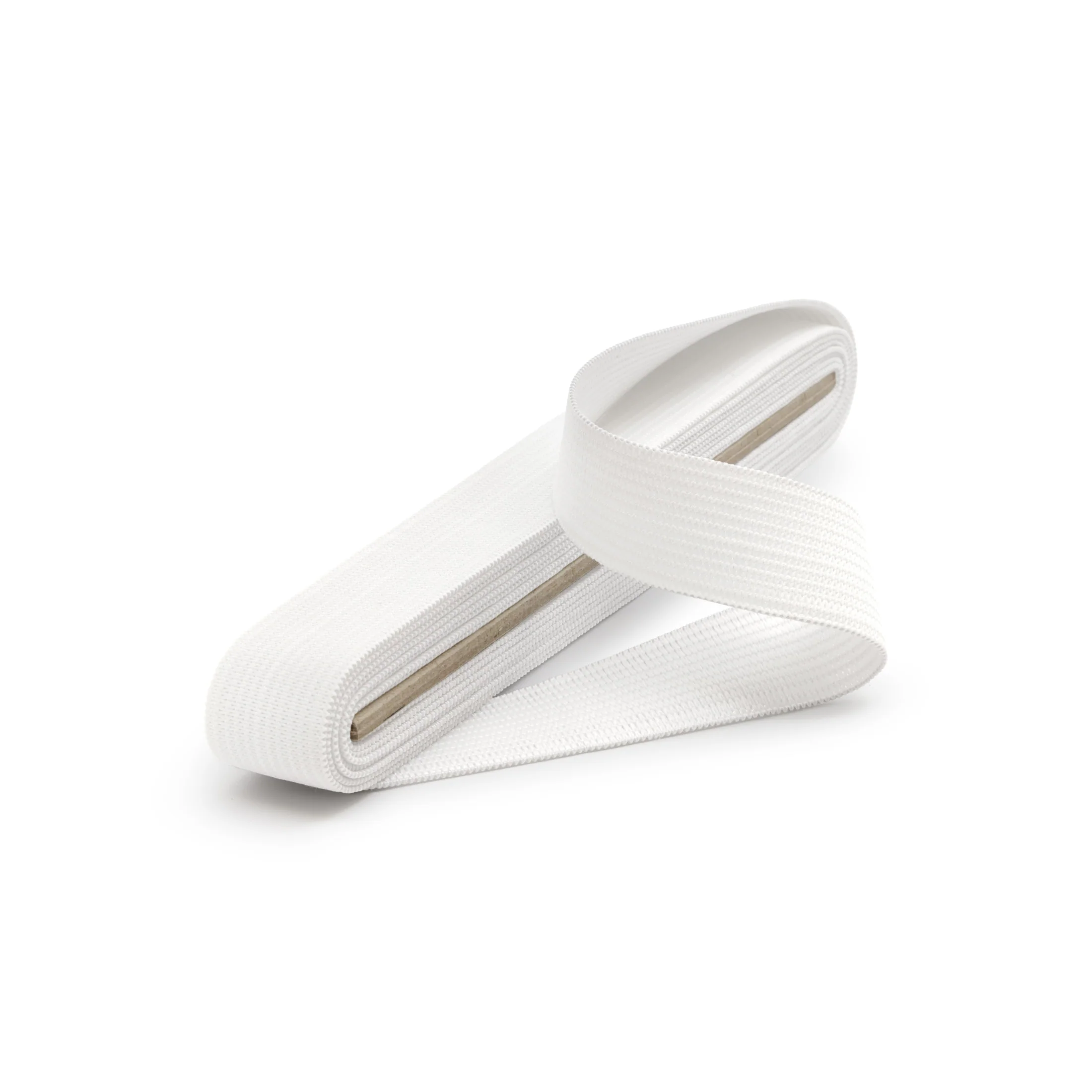 3/4" Knit Non-Roll Elastic, White - Image 9