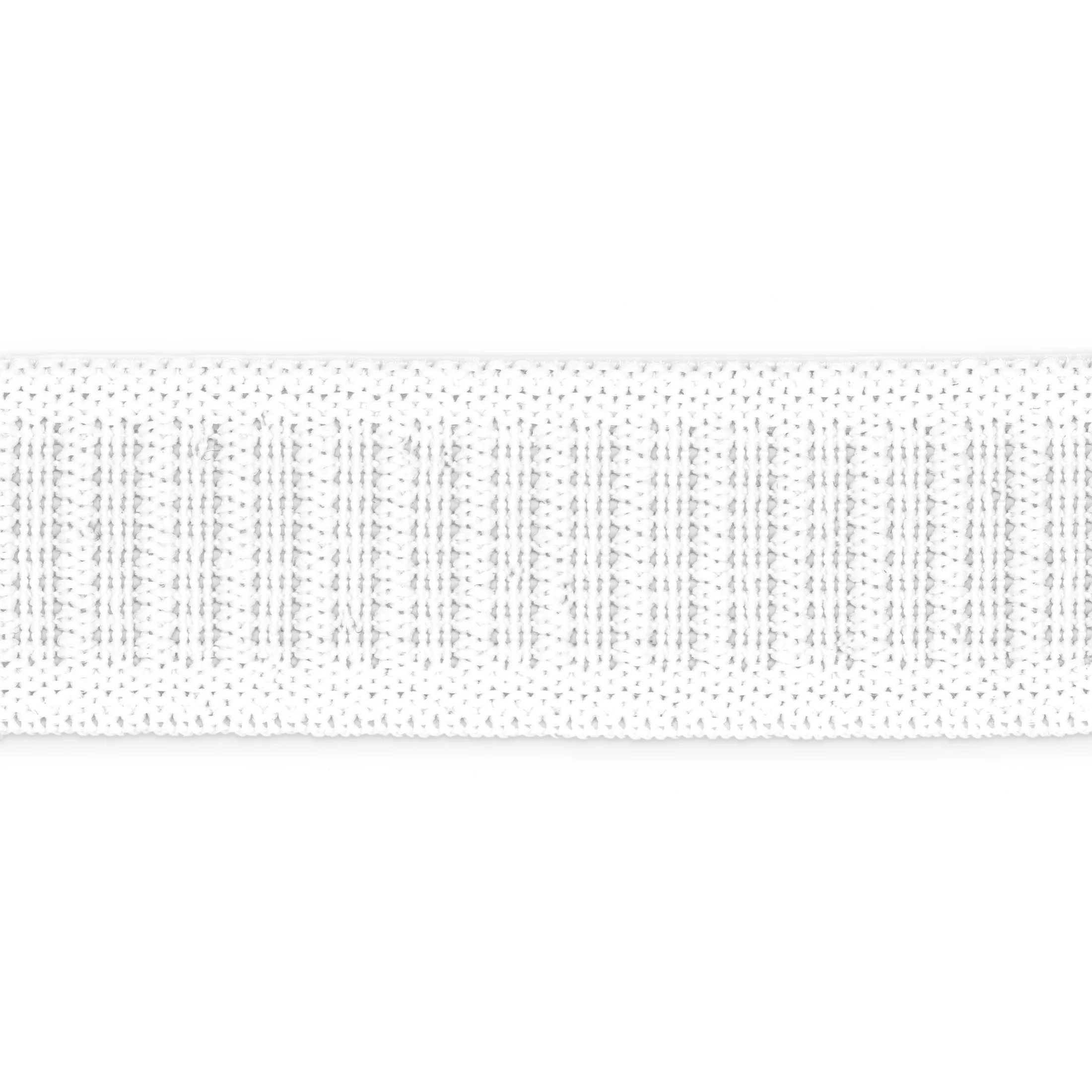 3/4" Non-Roll Elastic, White - Image 4