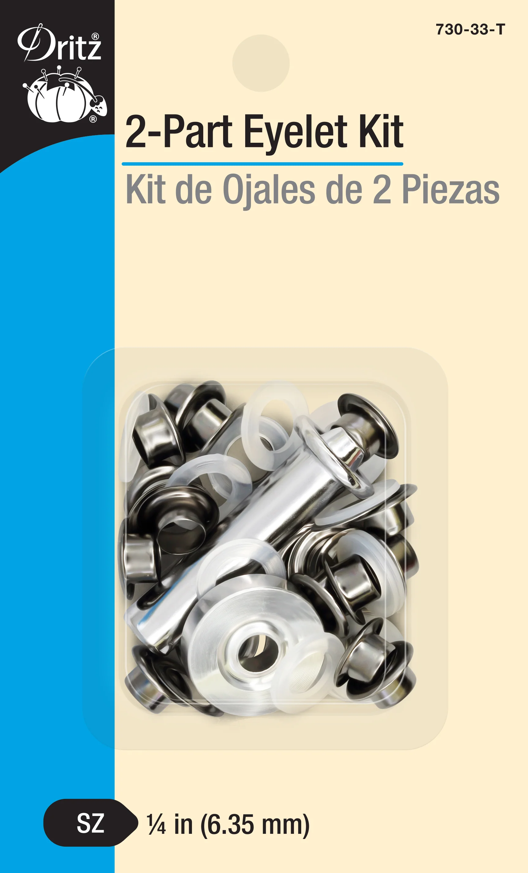 1/4" 2-Part Eyelets & Tools, 15 Sets - Image 9