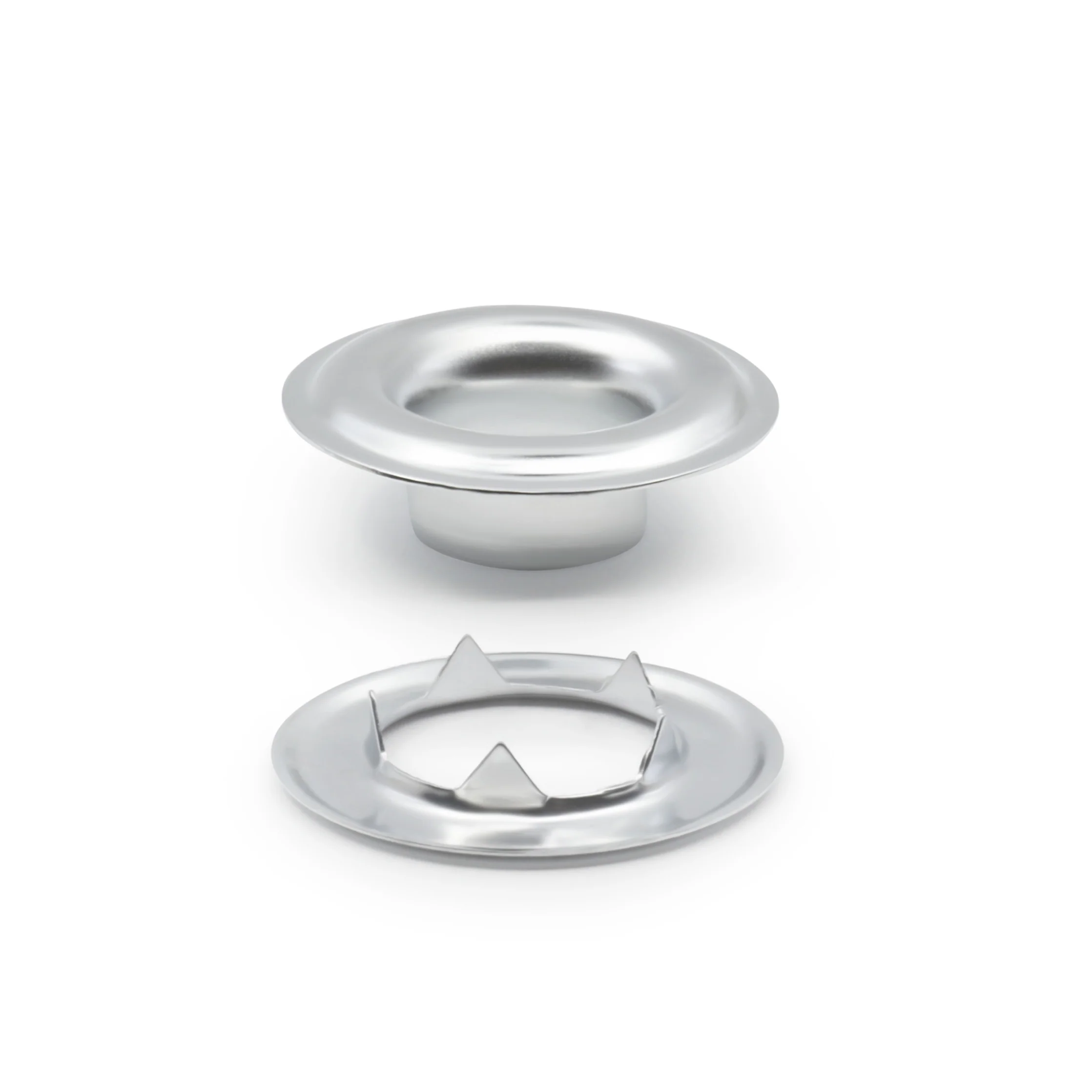 7/16" Zinc-Plated Brass Grommets, 10 Sets - Image 4