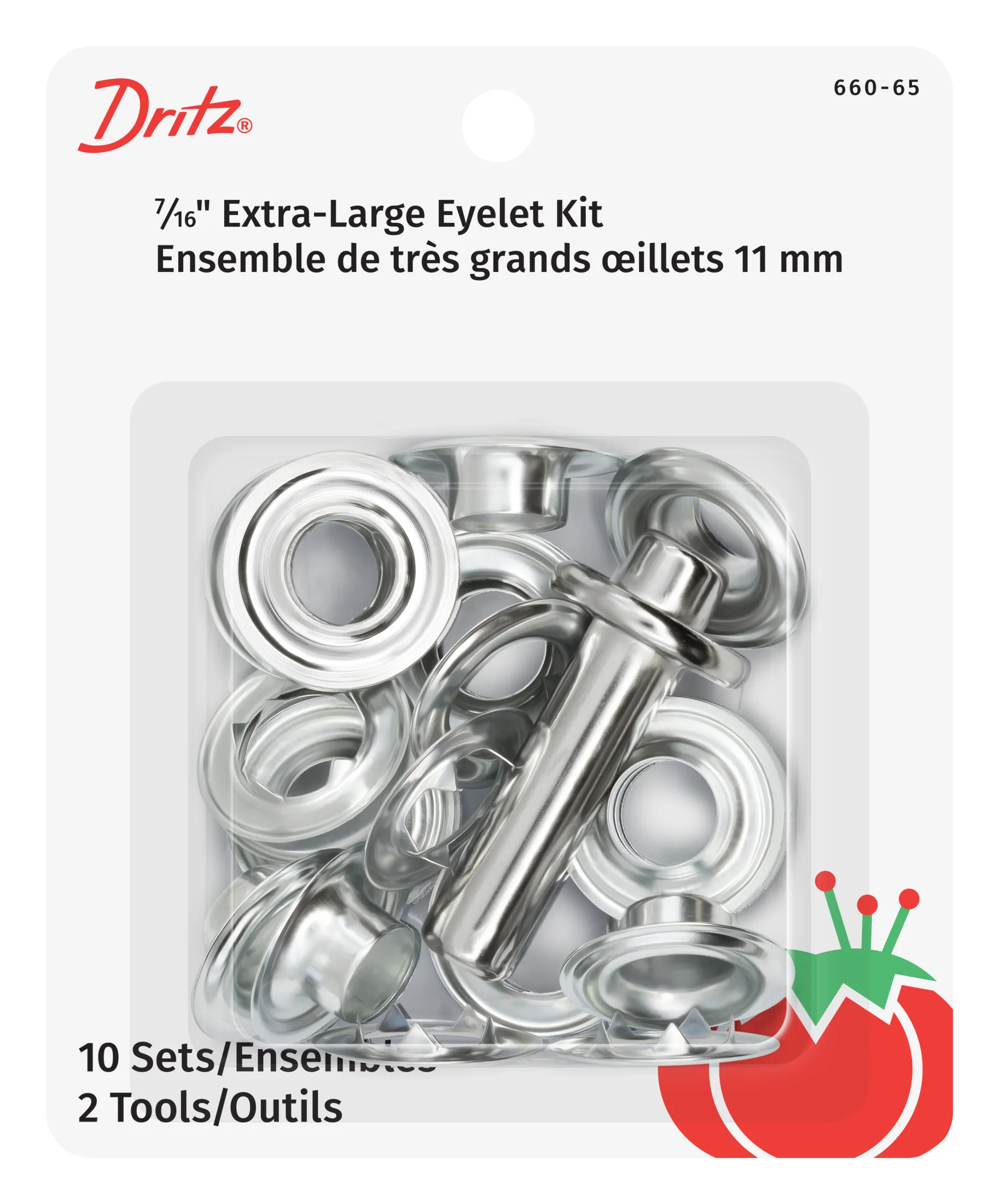 7/16" Extra-Large Eyelets & Tools, 10 Sets - Image 10