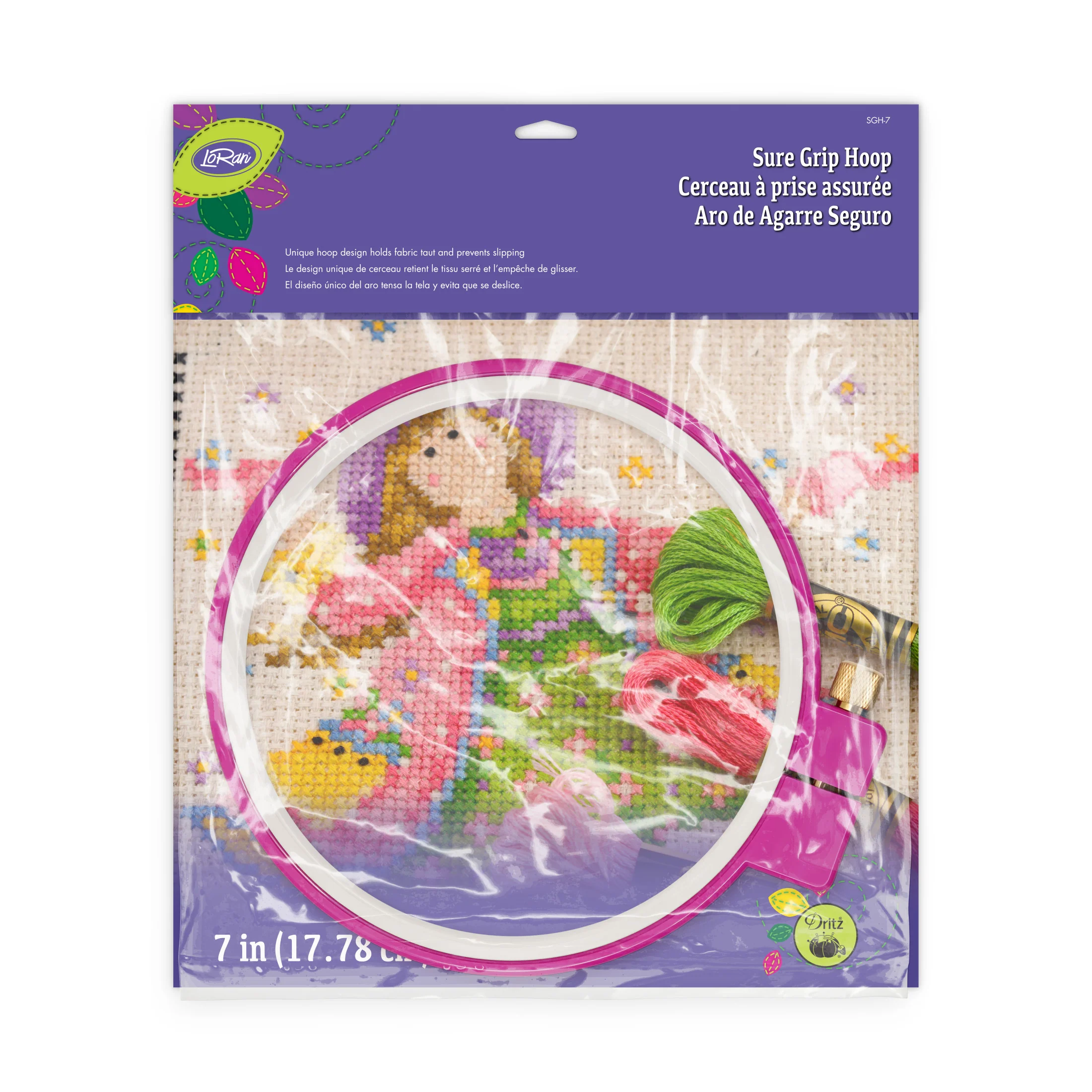 Sure Grip Hoop, Holds Fabric - Image 5