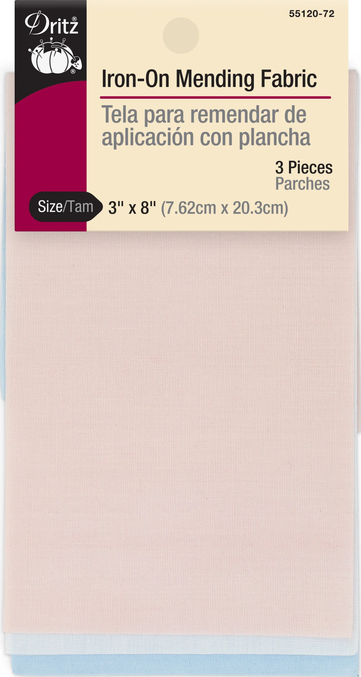 Iron-On Mending Fabric, 3" x 8" - Image 10