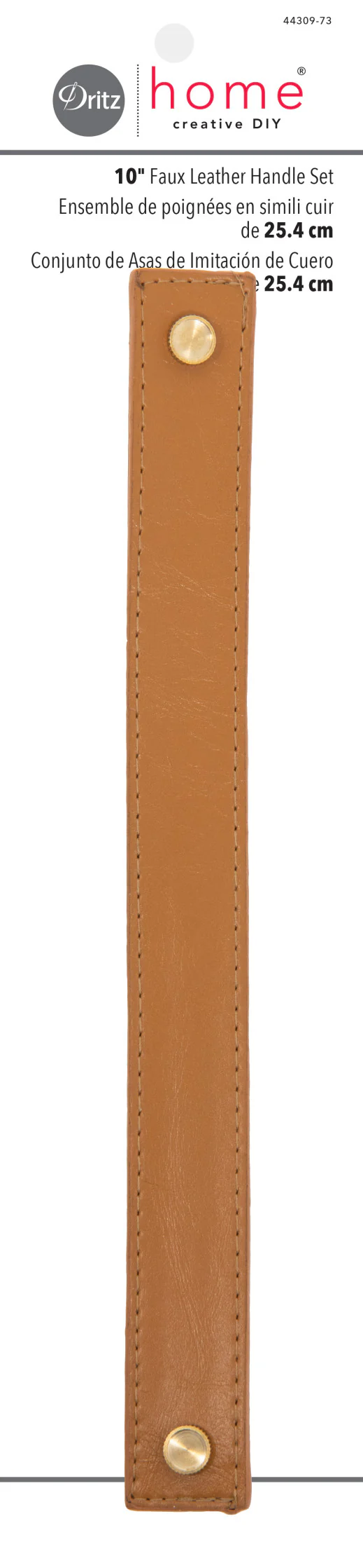 10" Faux Leather Handle Set - Image 11