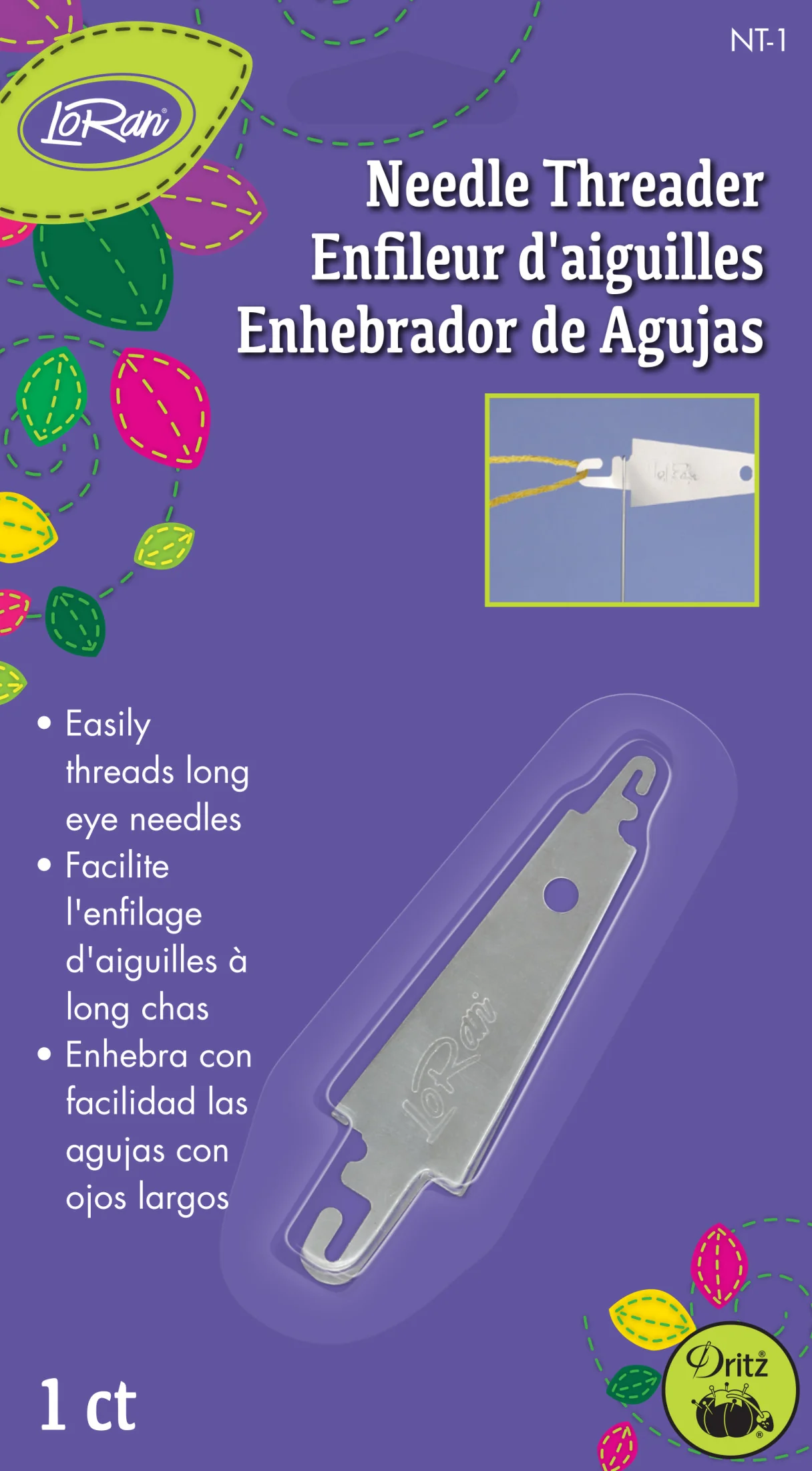 Long Eye Needle Threader - Image 2
