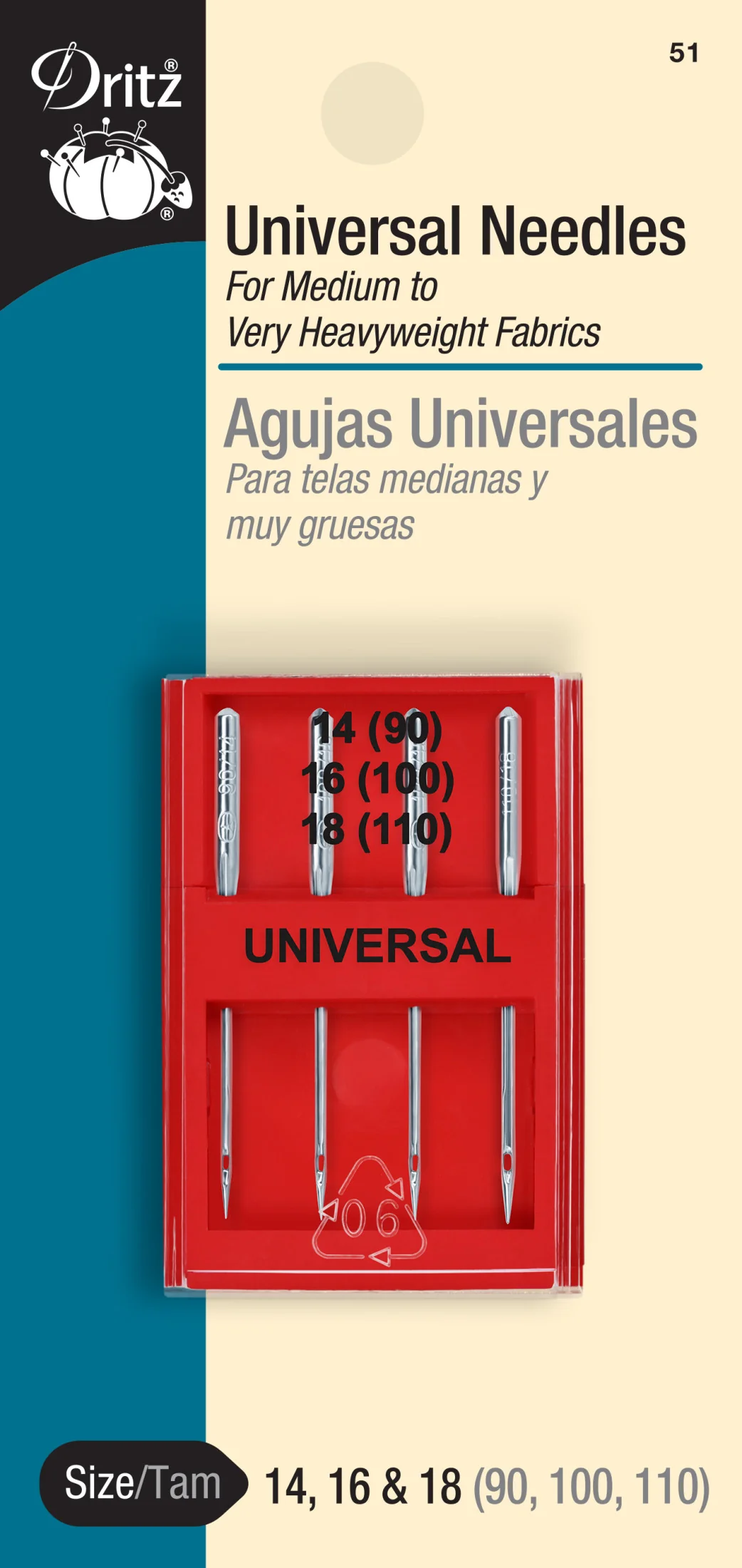 Universal Machine Needles, 4 pc - Image 34