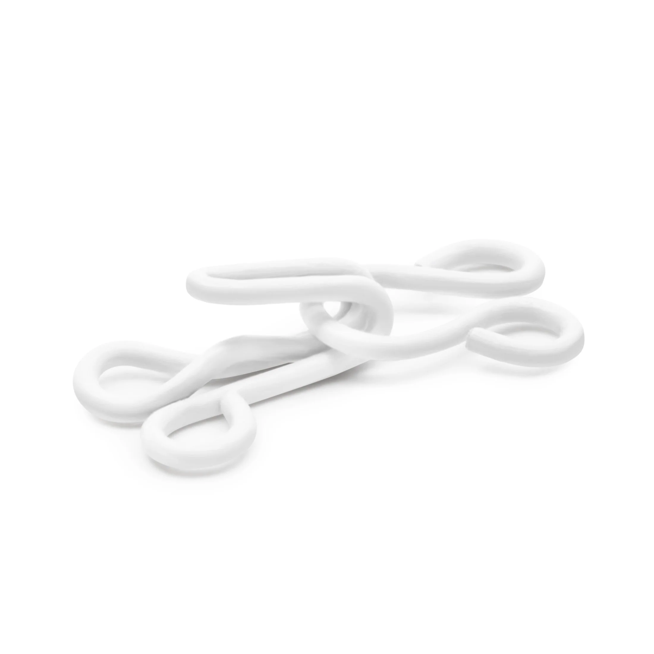 Hooks & Eyes, 72 Sets, White - Image 7