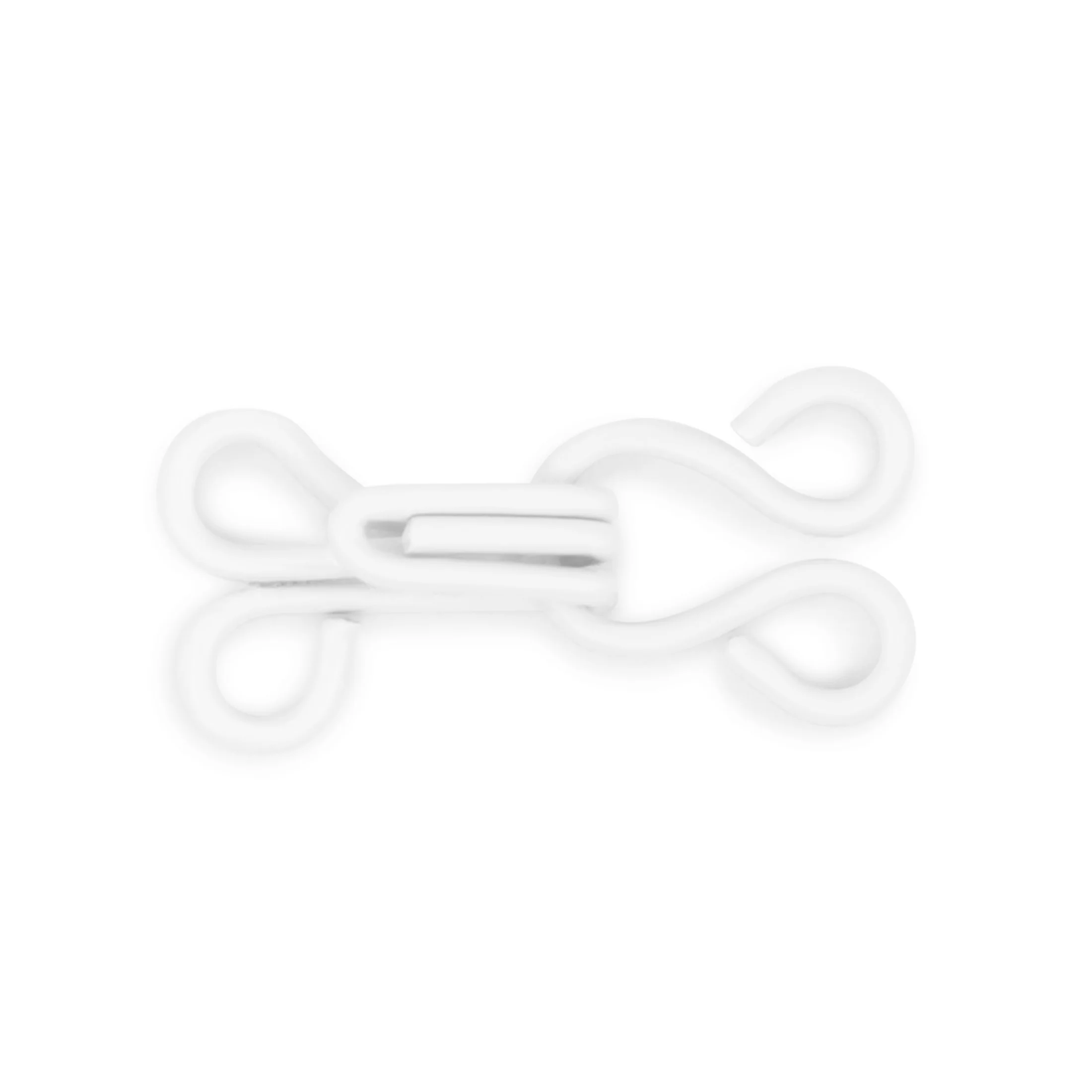 Hooks & Eyes, 72 Sets, White - Image 9