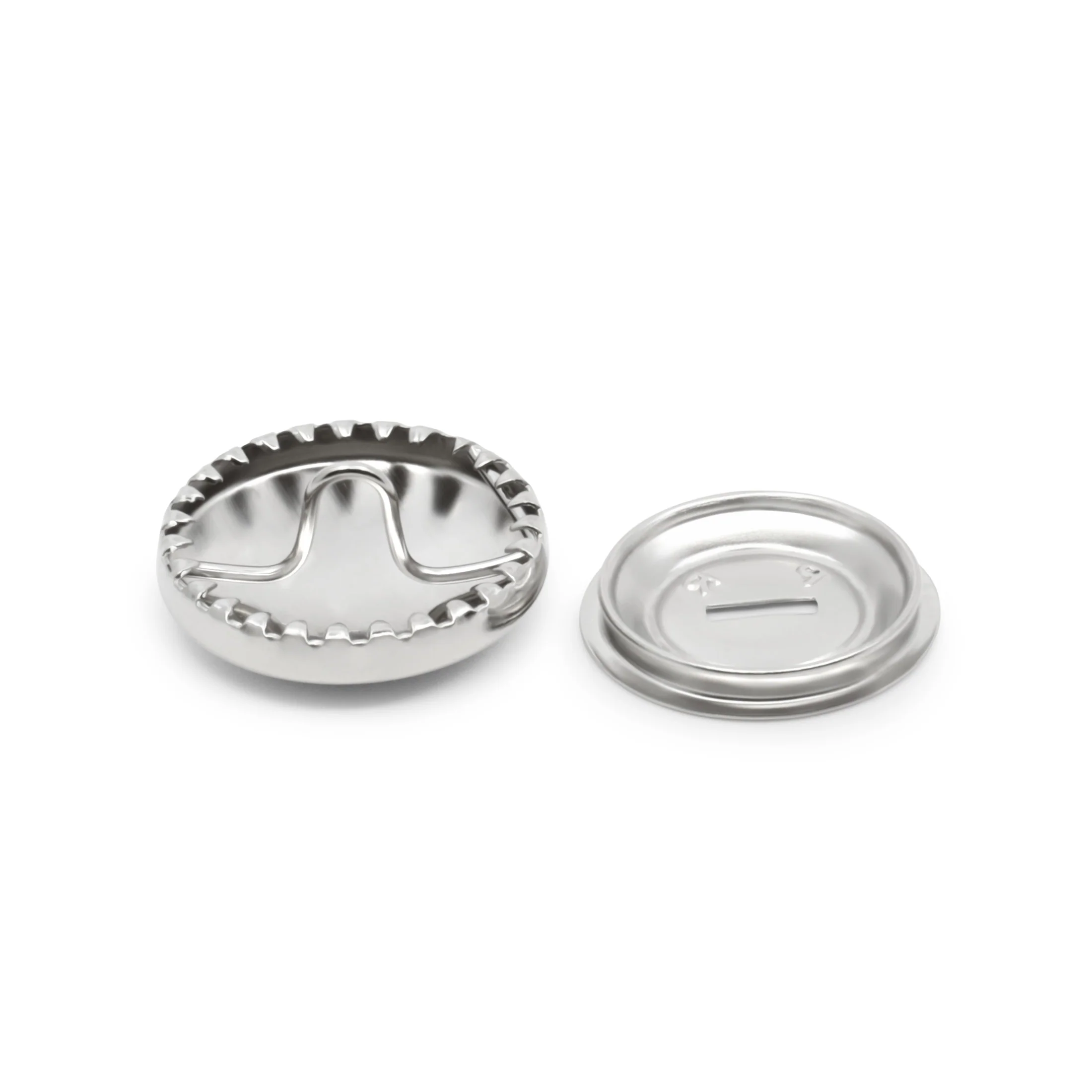 Half Ball Cover Buttons, Nickel - Image 11