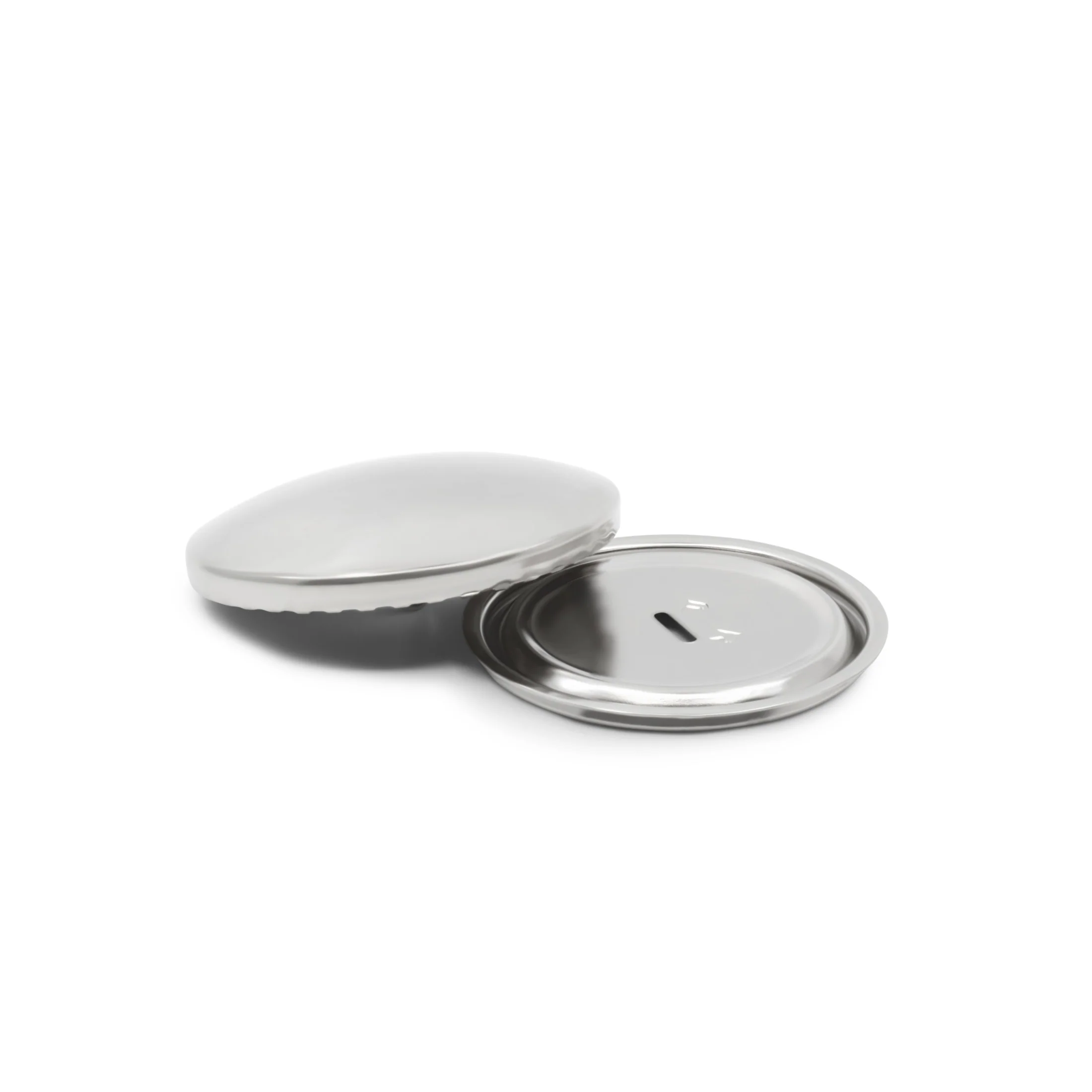Half Ball Cover Buttons, Nickel - Image 22