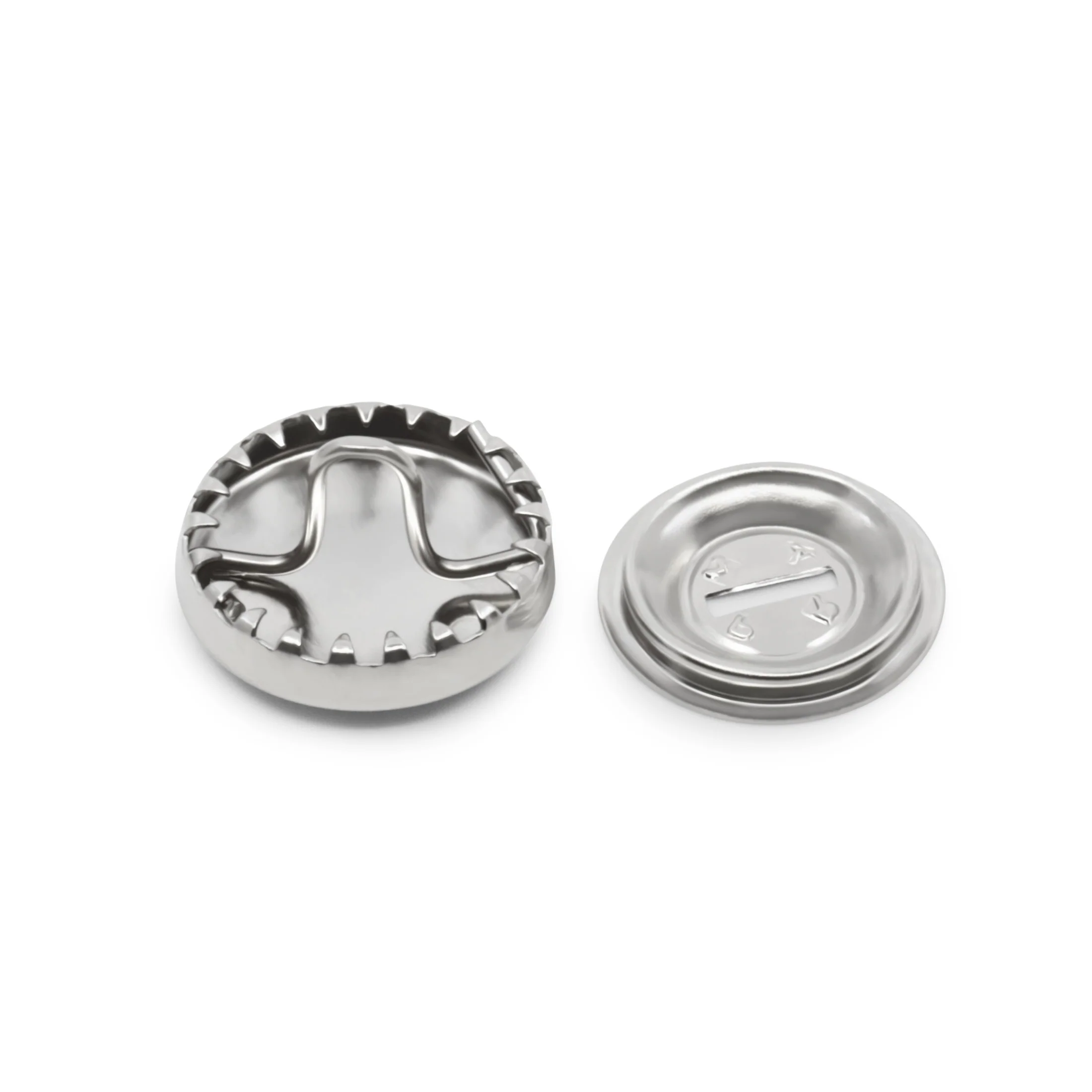 Half Ball Cover Buttons, Nickel - Image 7