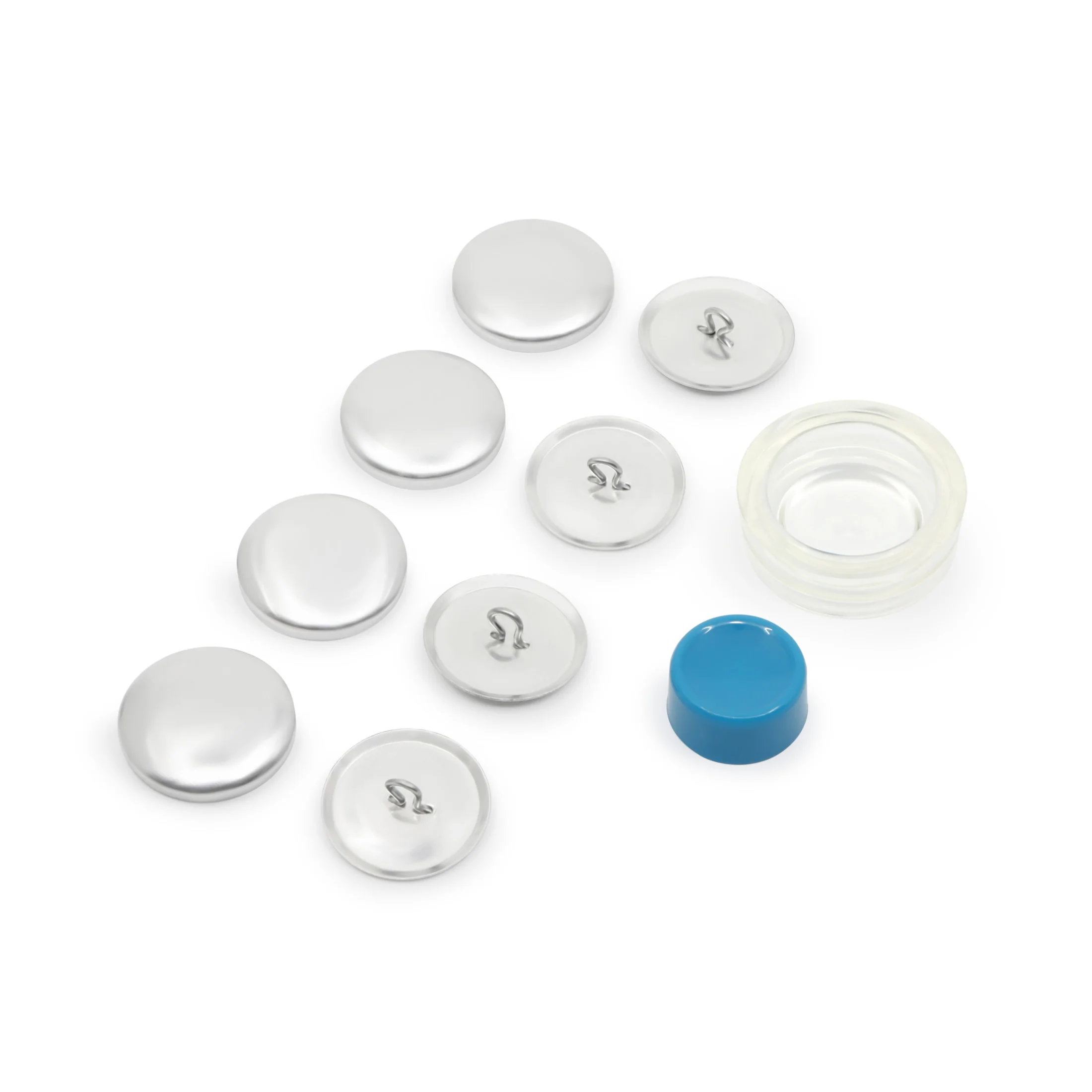 Cover Button Kit, Nickel - Image 12