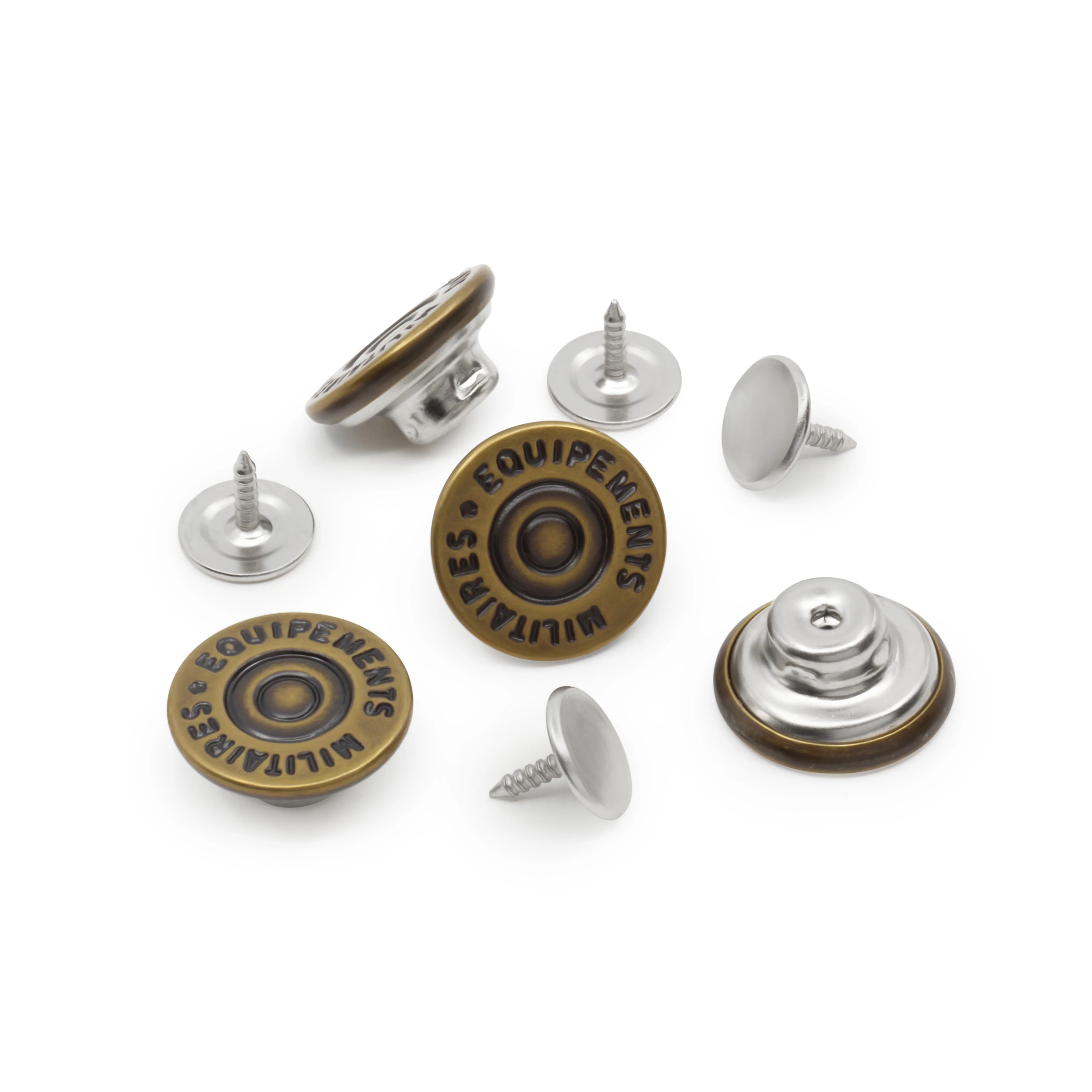 5/8" Dungaree Buttons, 4 pc - Image 16