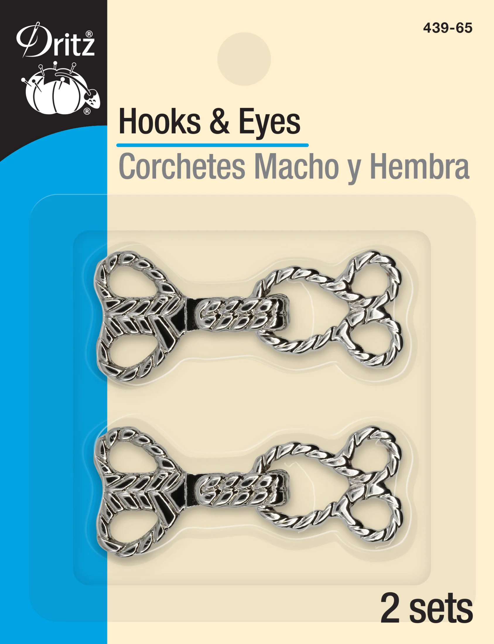 Decorative Hooks & Eyes, 2 Sets - Image 6