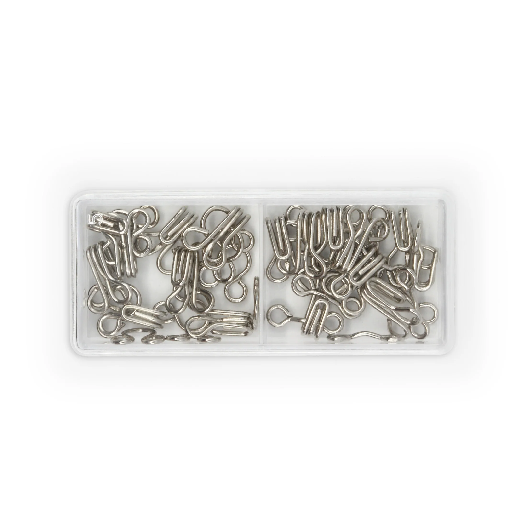 Hooks & Eyes, 14 pc, Nickel - Image 10