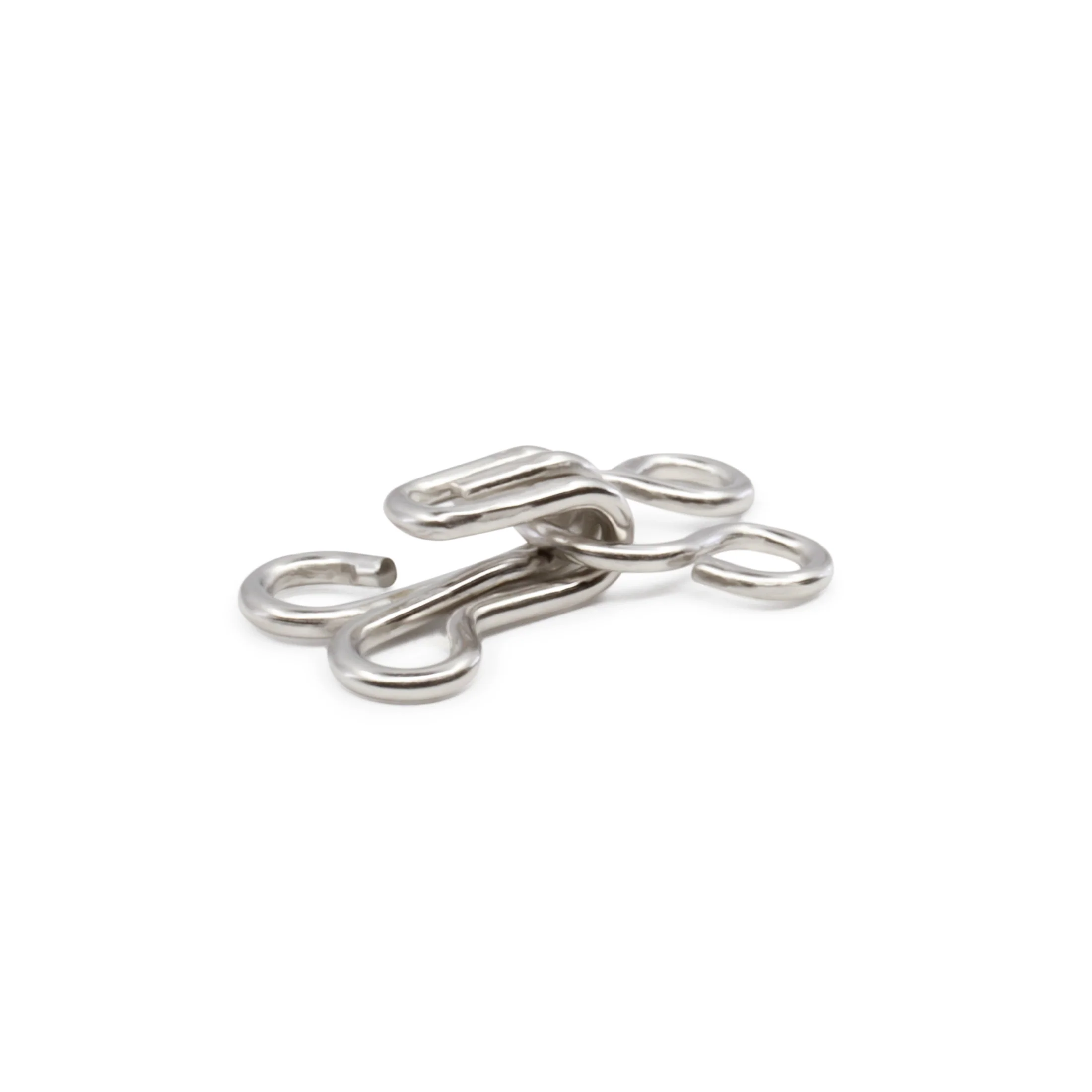 Hooks & Eyes, 14 pc, Nickel - Image 2
