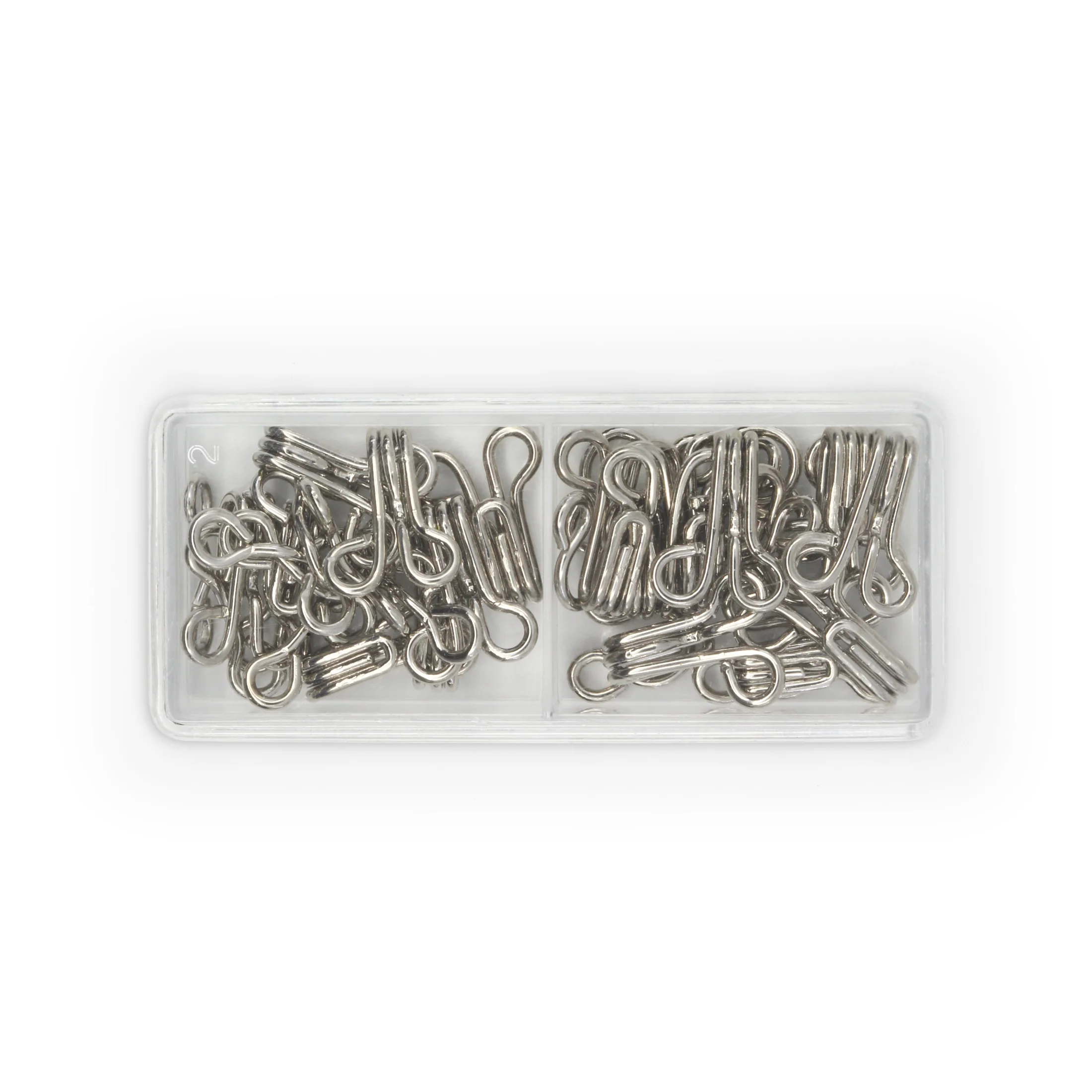 Hooks & Eyes, 14 pc, Nickel - Image 20