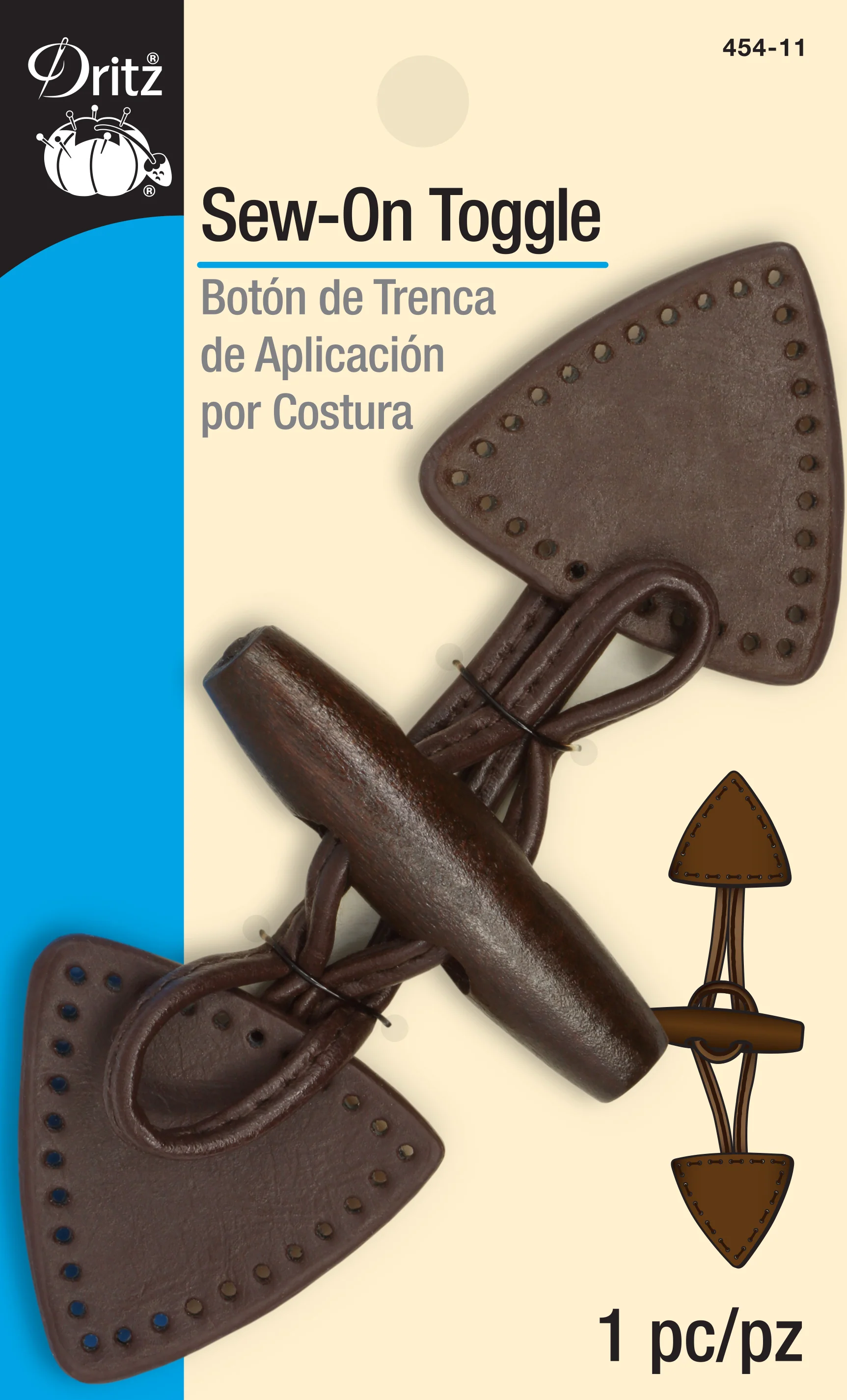 Sew-On Toggle, 1 pc - Image 5