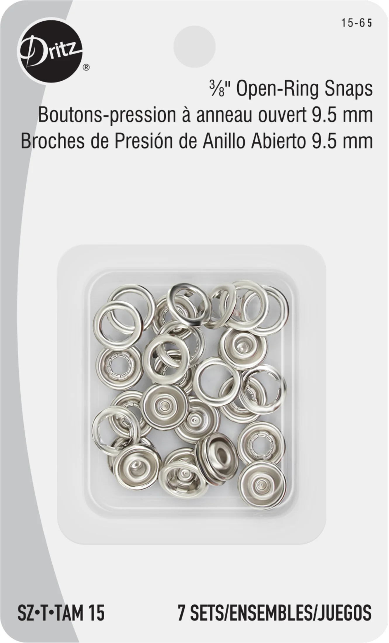 3/8" Snap Fasteners, 7 Sets - Image 7