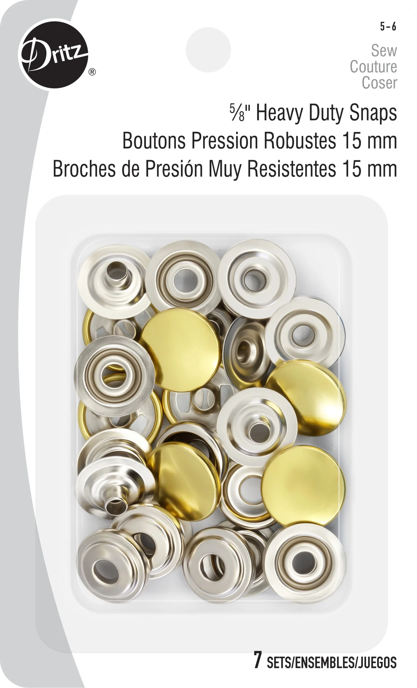 5/8" Heavy Duty Snaps, 7 Sets - Image 13