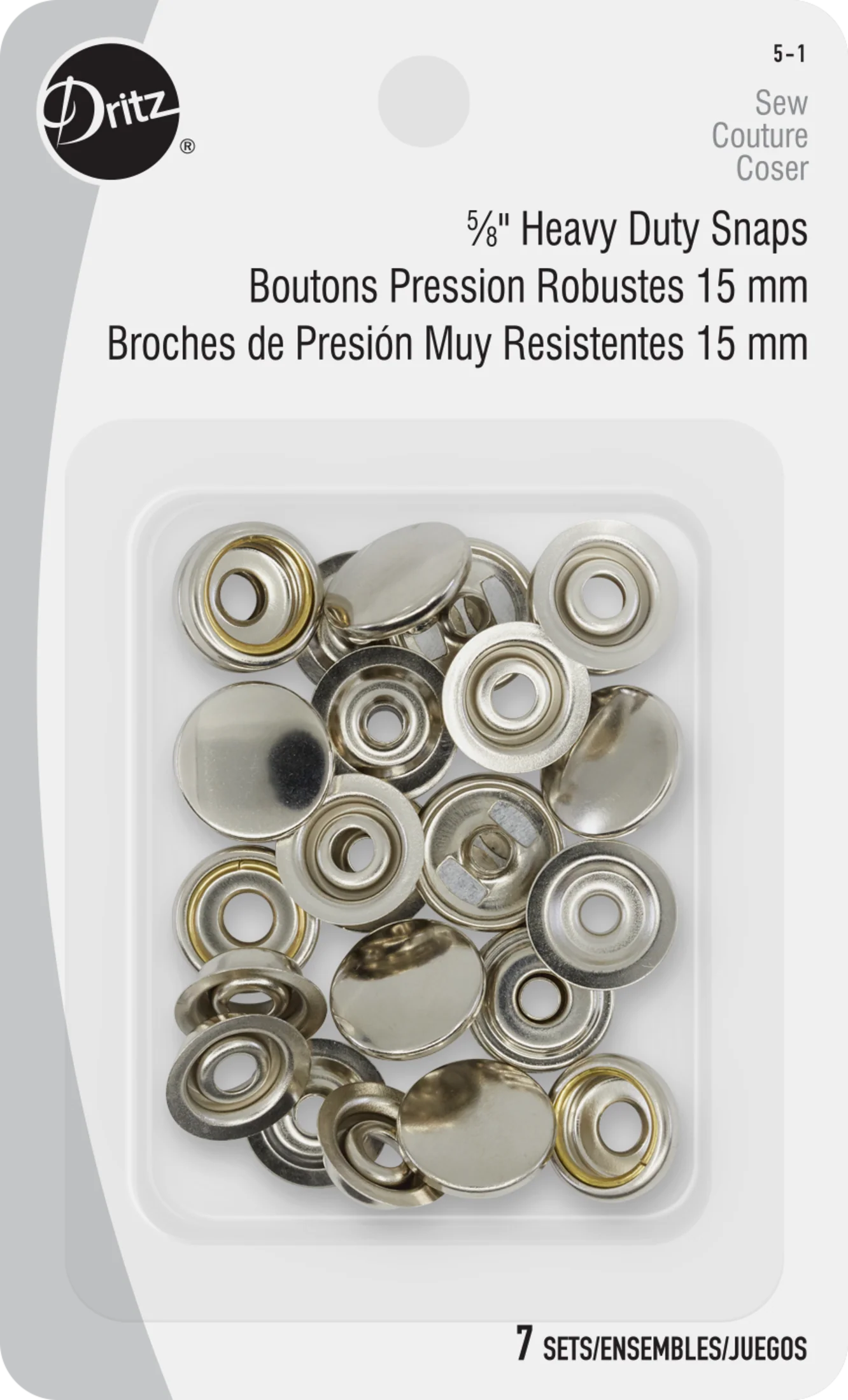 5/8" Heavy Duty Snaps, 7 Sets - Image 31