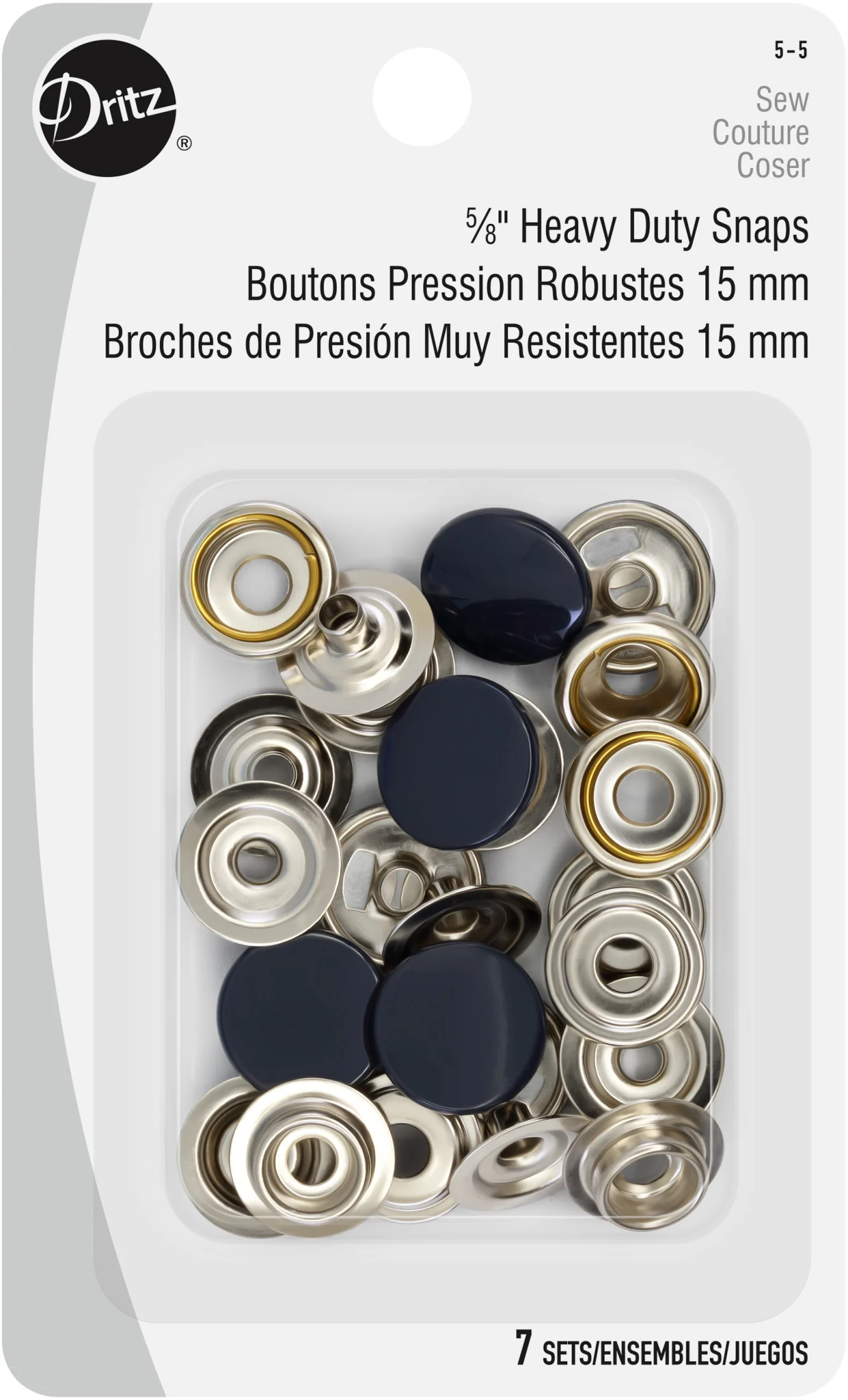 5/8" Heavy Duty Snaps, 7 Sets - Image 43