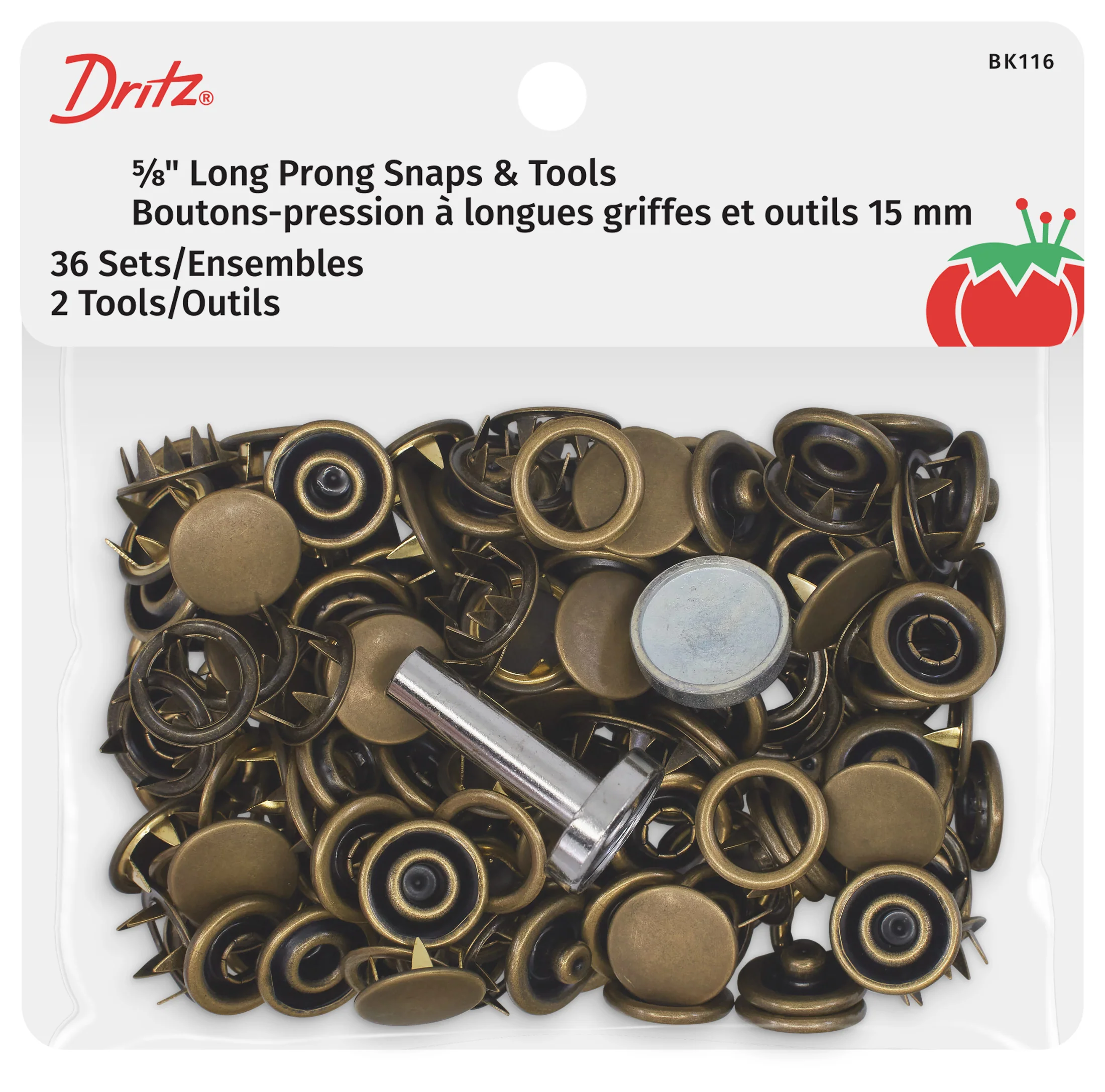 5/8" Long Prong Snaps & Tools, 36 Sets - Image 11