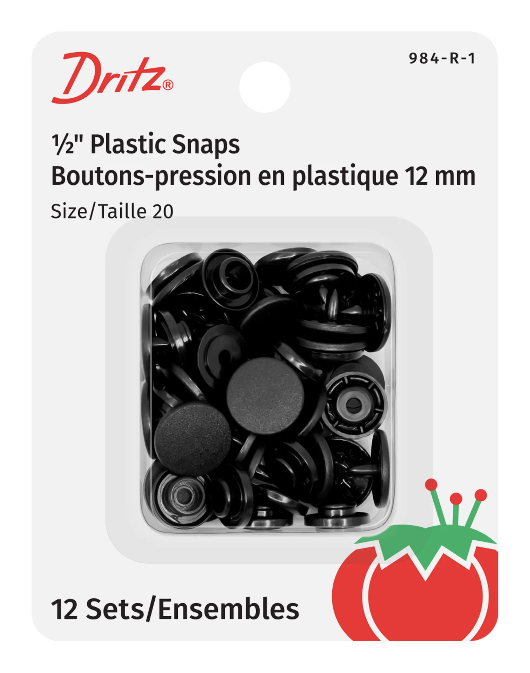 Plastic Color Snaps, 12 Sets - Image 26