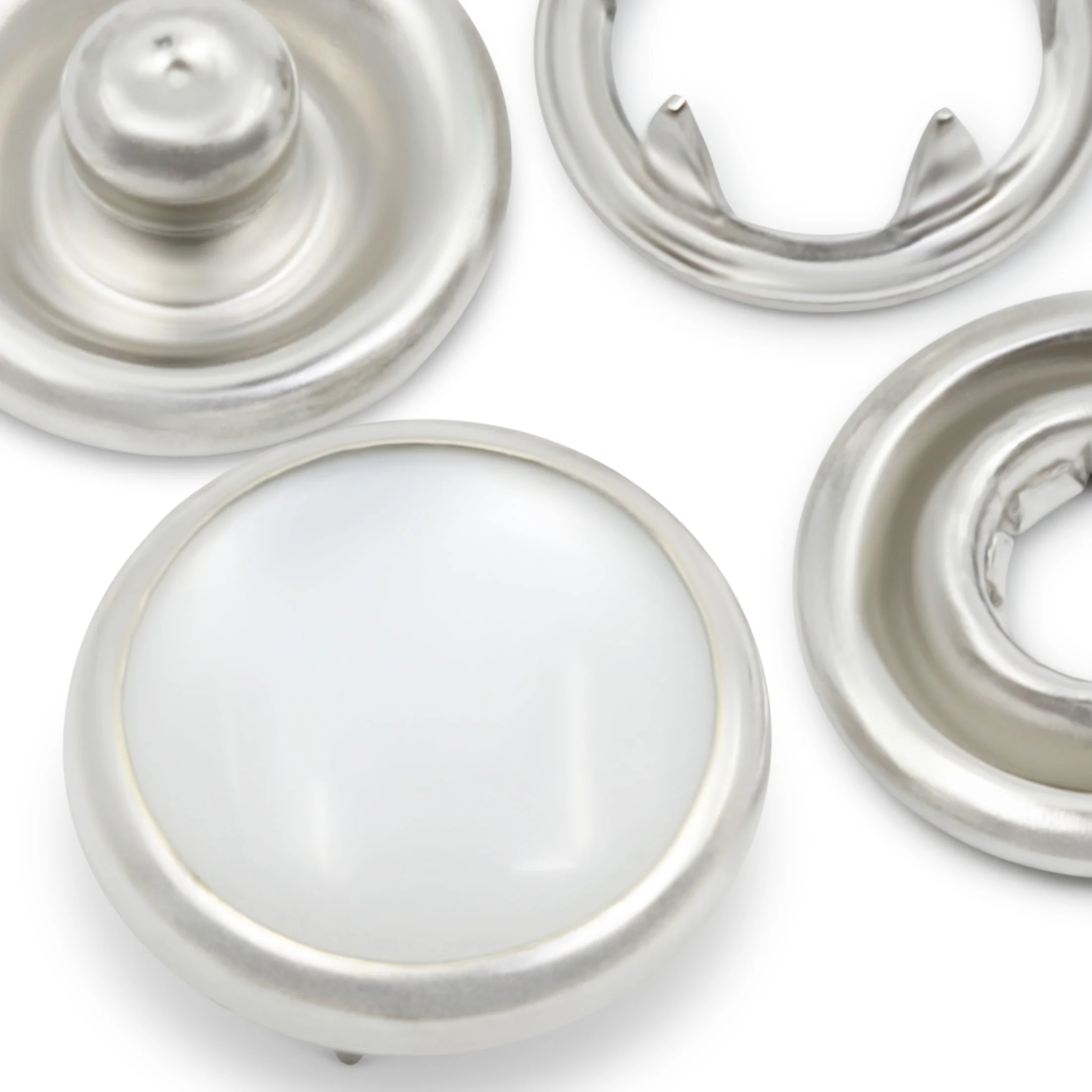 7/16" Pearl Snap Fasteners, 12 Sets - Image 2