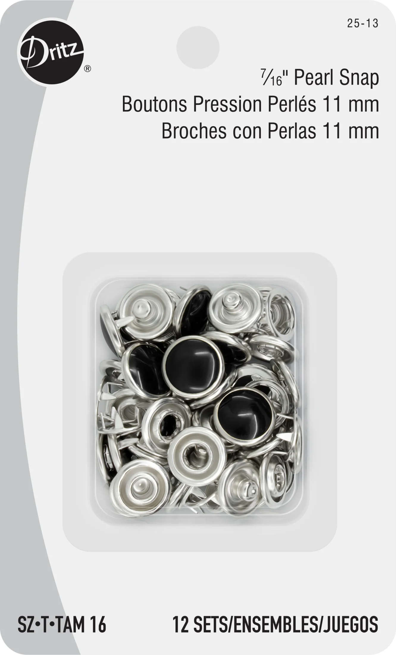 7/16" Pearl Snap Fasteners, 12 Sets - Image 7