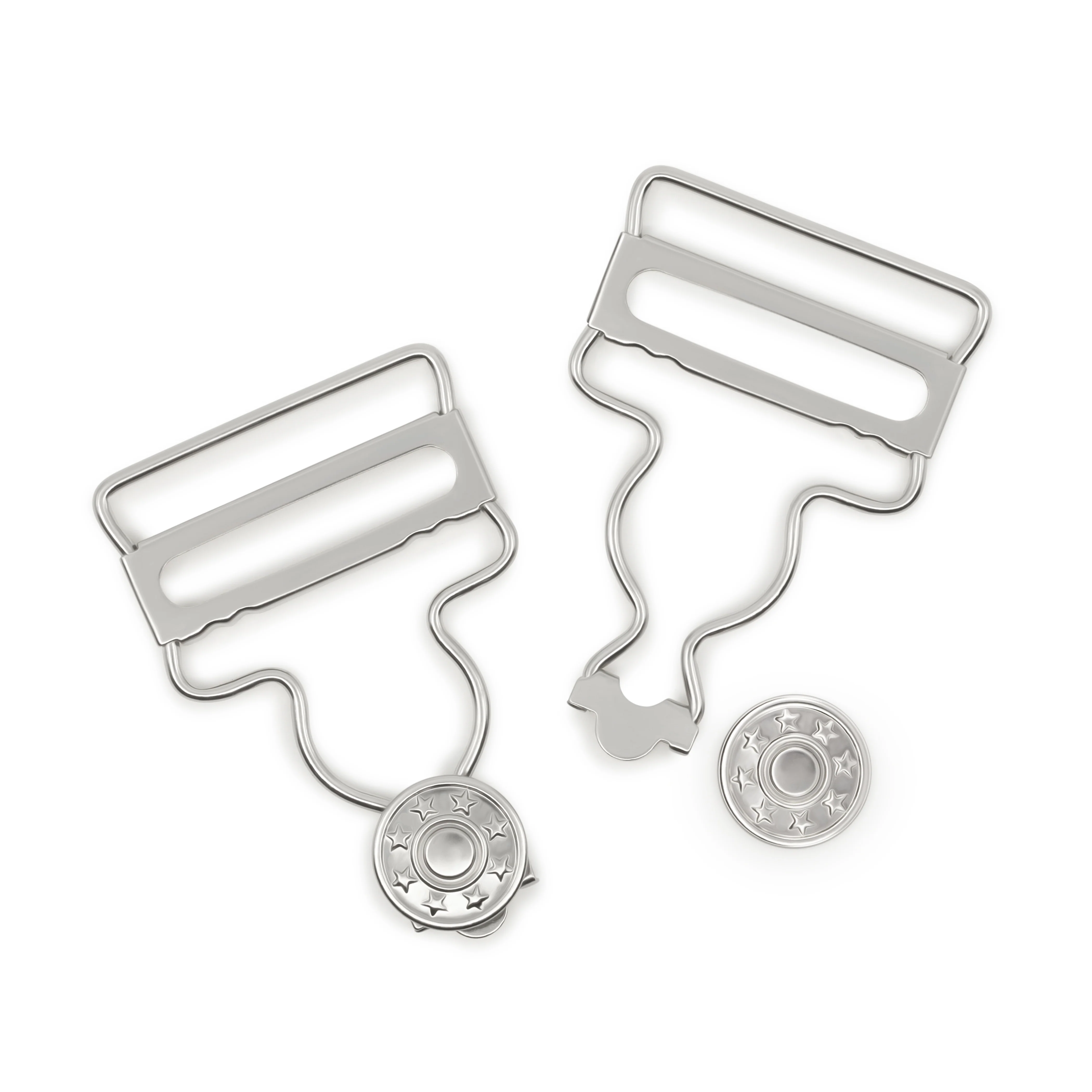 1-1/4" Overall Buckles with No-Sew Buttons - Image 8