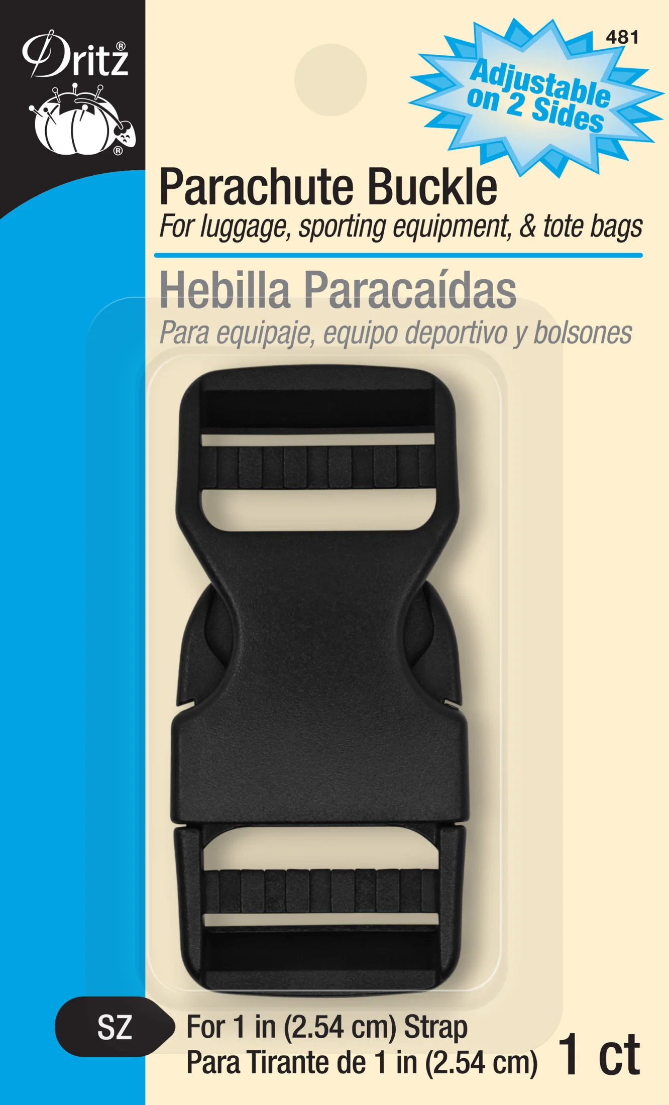 1" Parachute Buckle
