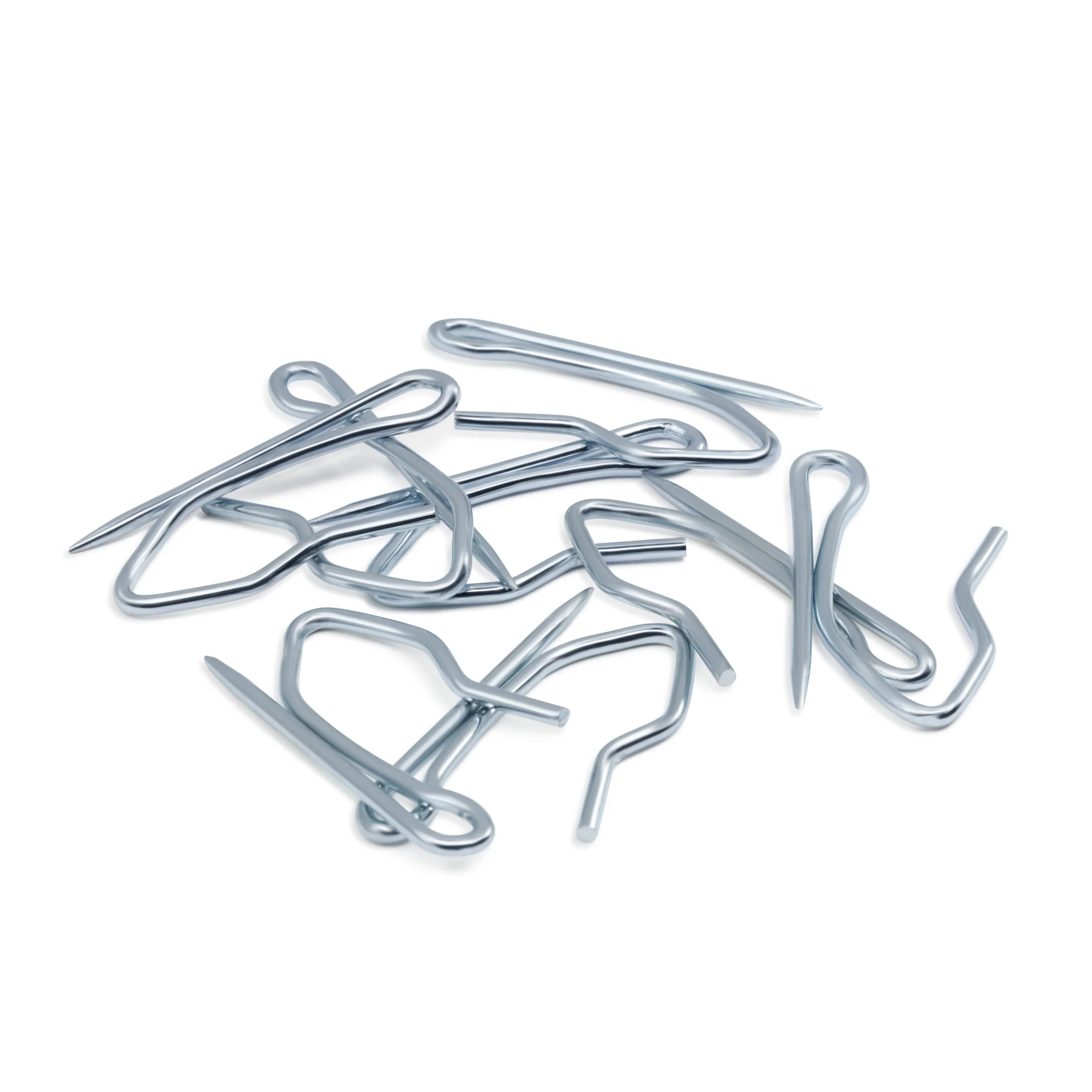 Pin-On Hooks, Silver - Image 7