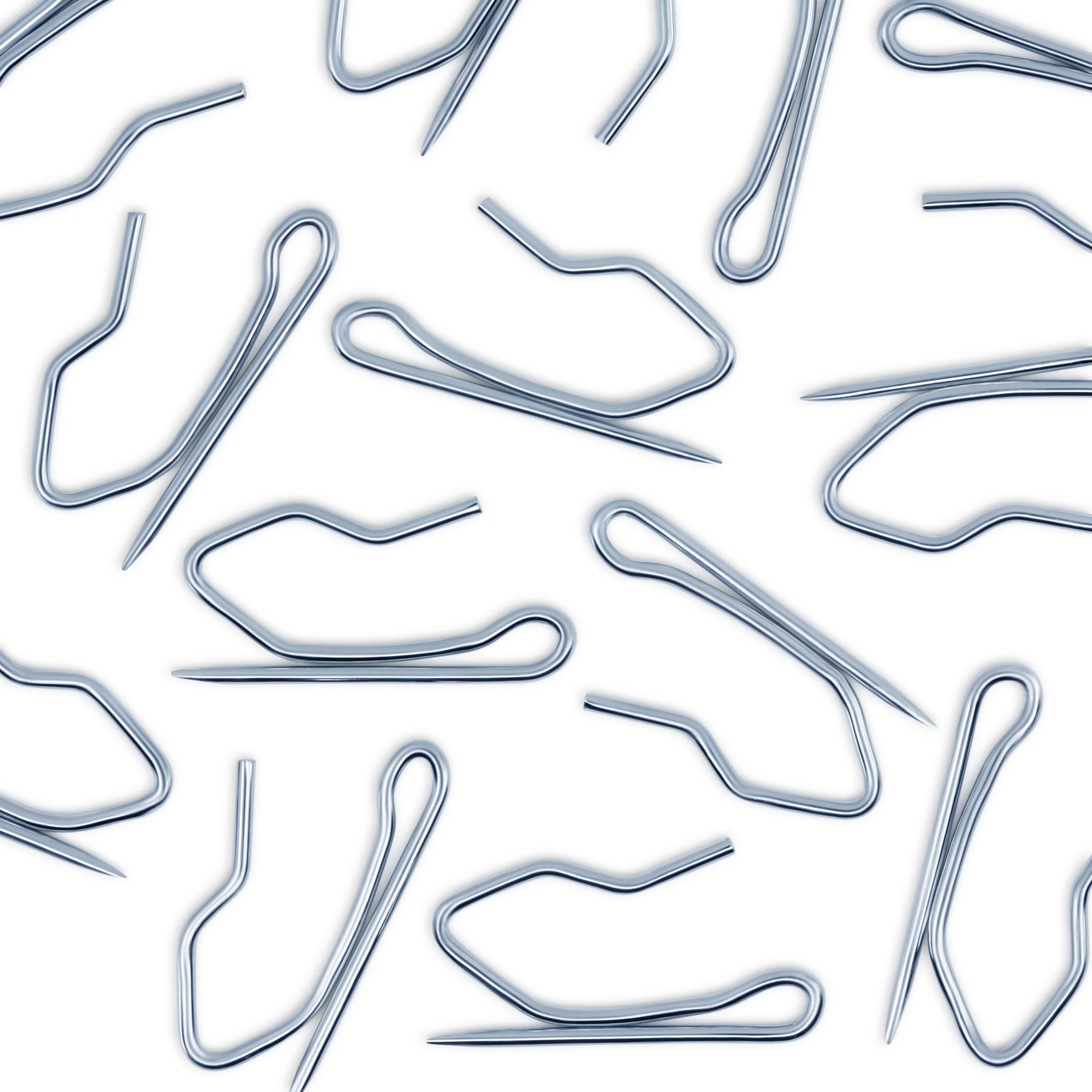 Pin-On Hooks, Silver - Image 8