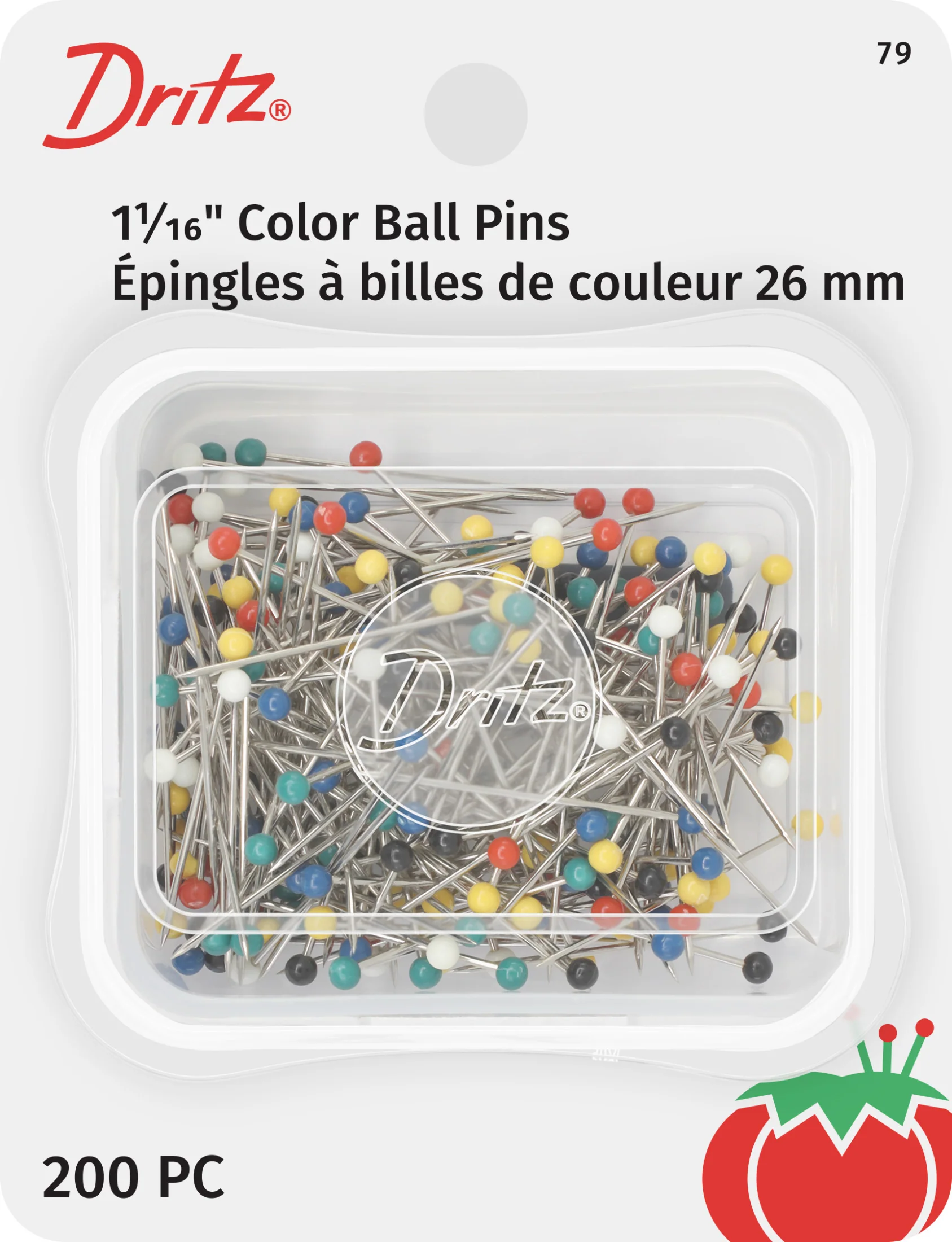 1-1/16" Color Ball Pins, Assorted - Image 6
