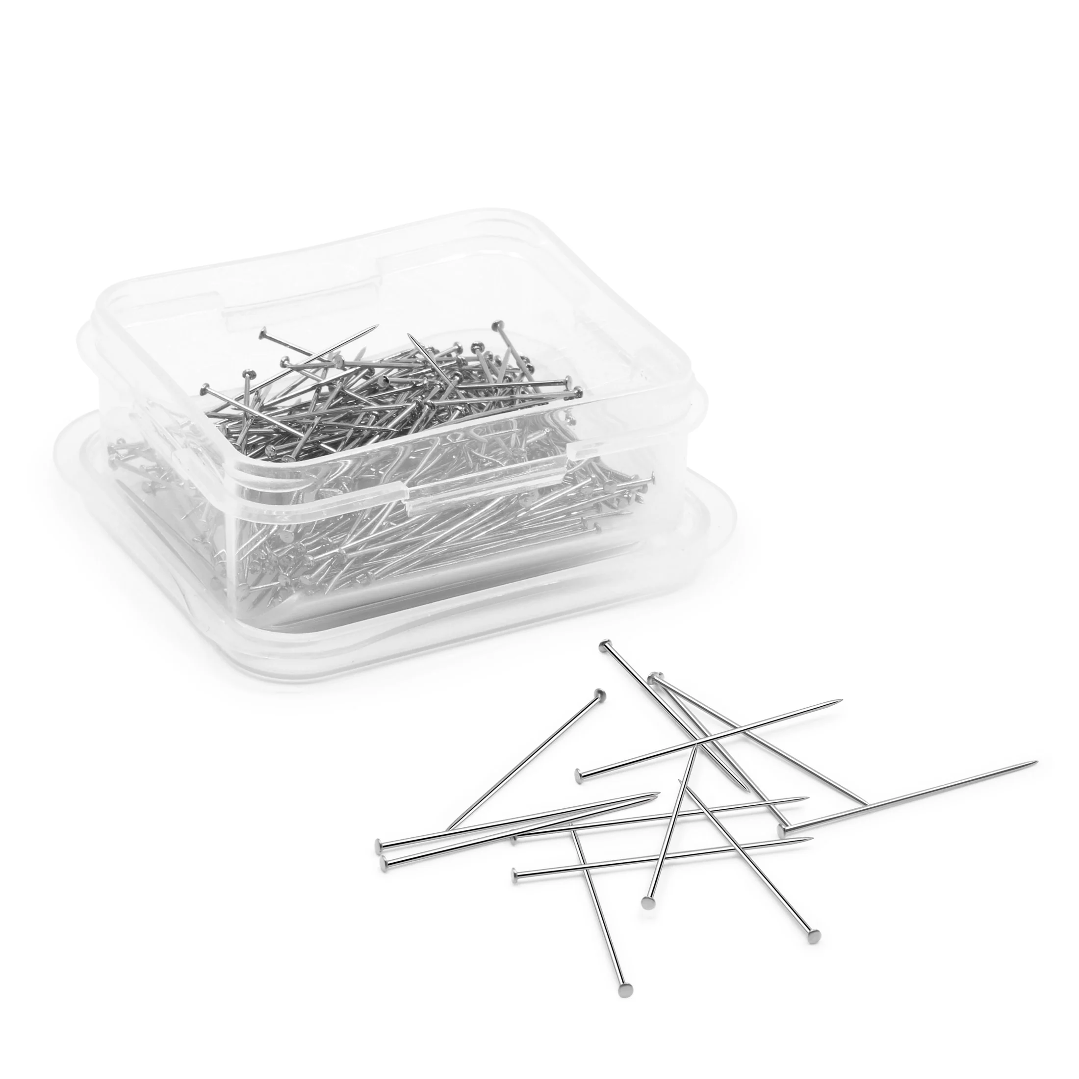 1-1/4" Dressmaker Pins, Nickel - Image 3