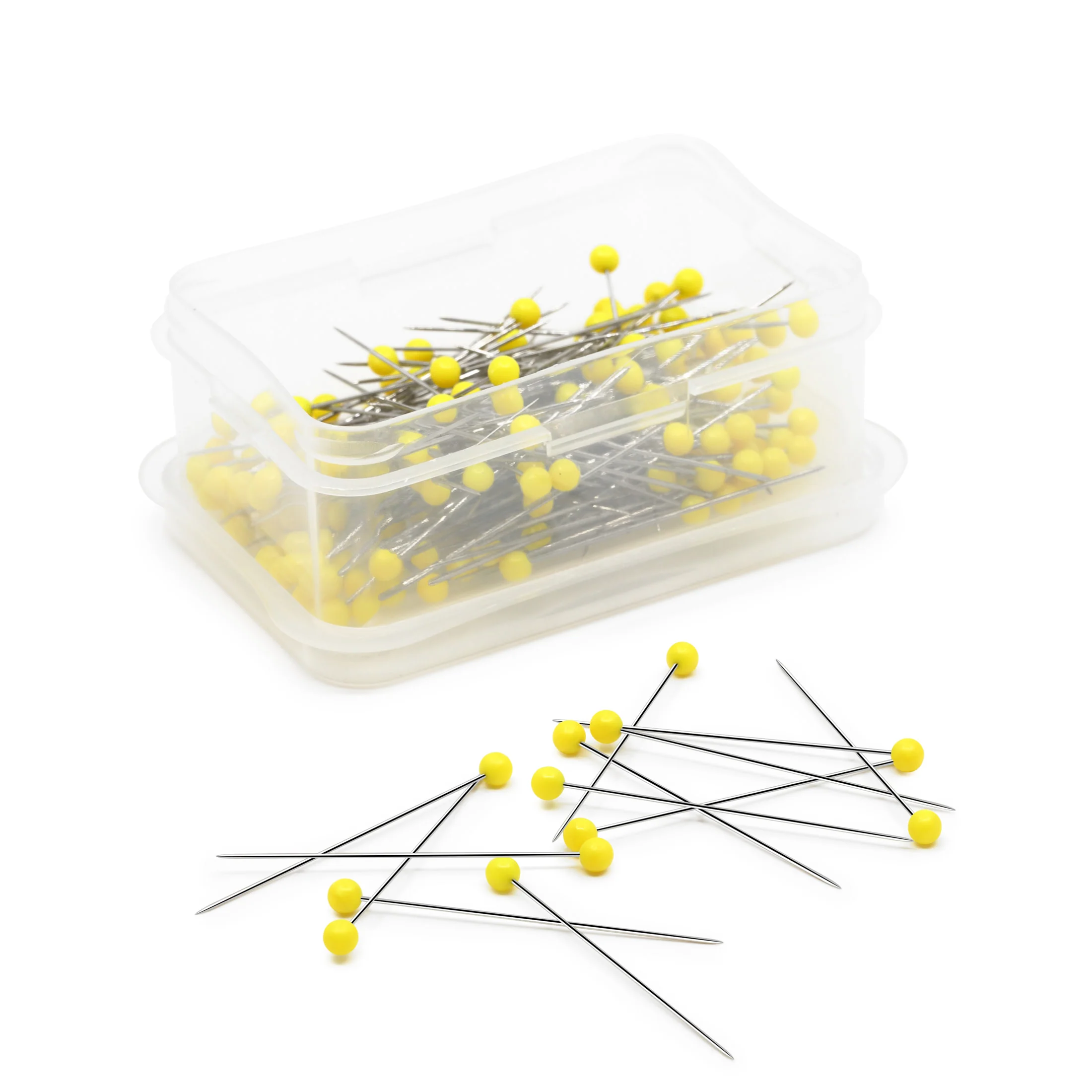 1-3/4" Quilting Pins, Yellow - Image 3