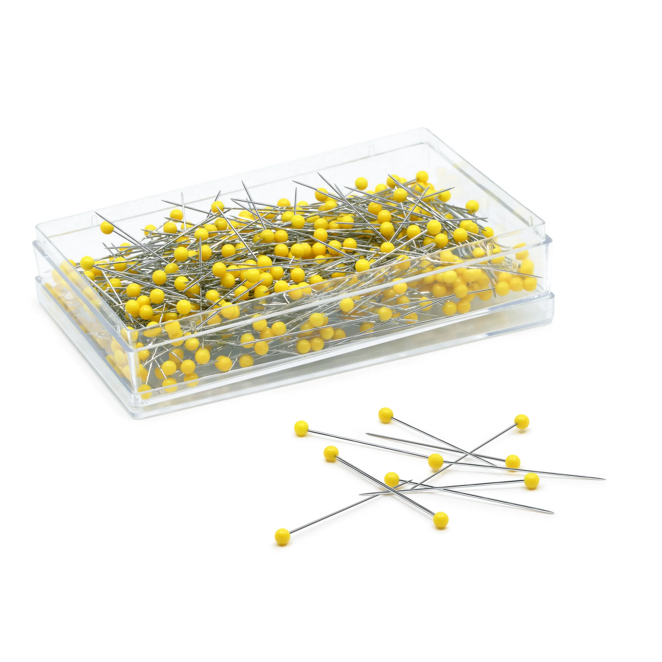 1-3/4" Quilting Pins, Yellow - Image 6