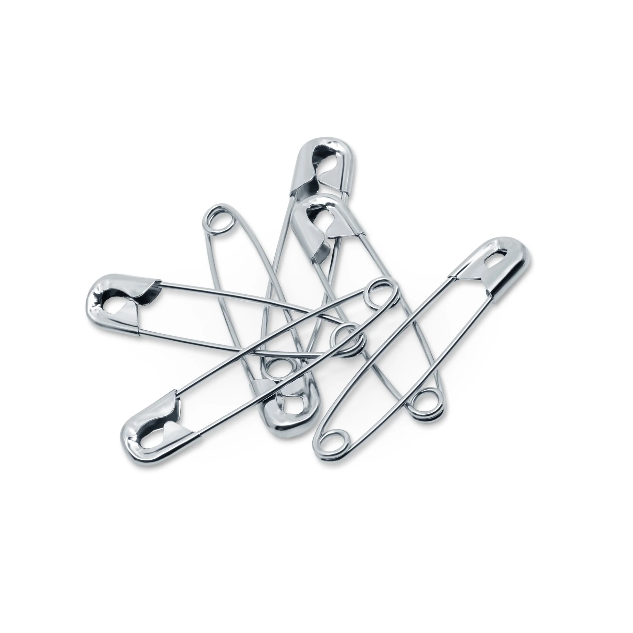 1-1/2" Safety Pins, Nickel - Image 4