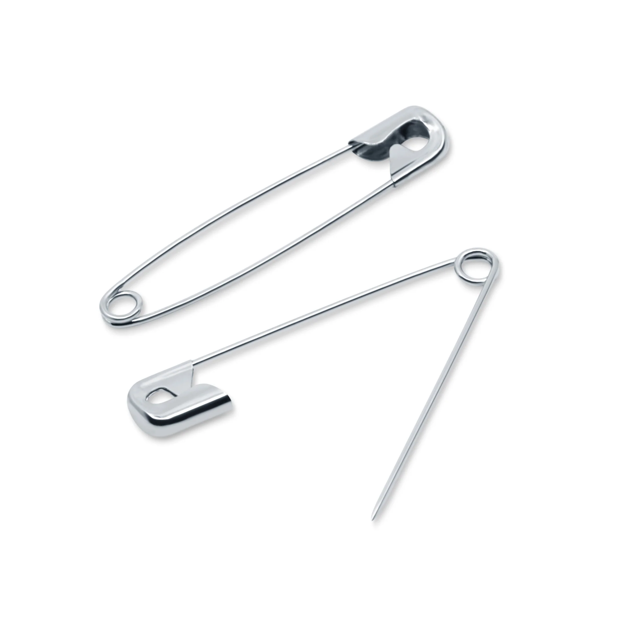 2" Safety Pins, Nickel - Image 6