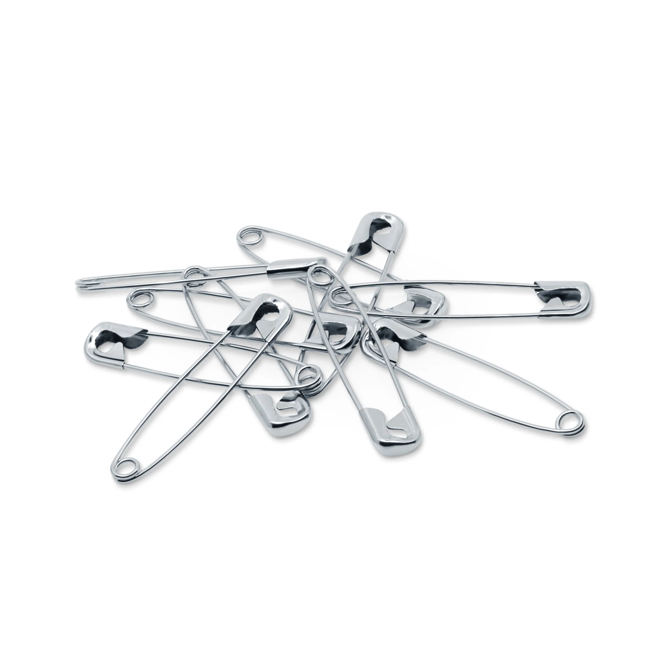 2" Safety Pins, Nickel - Image 8