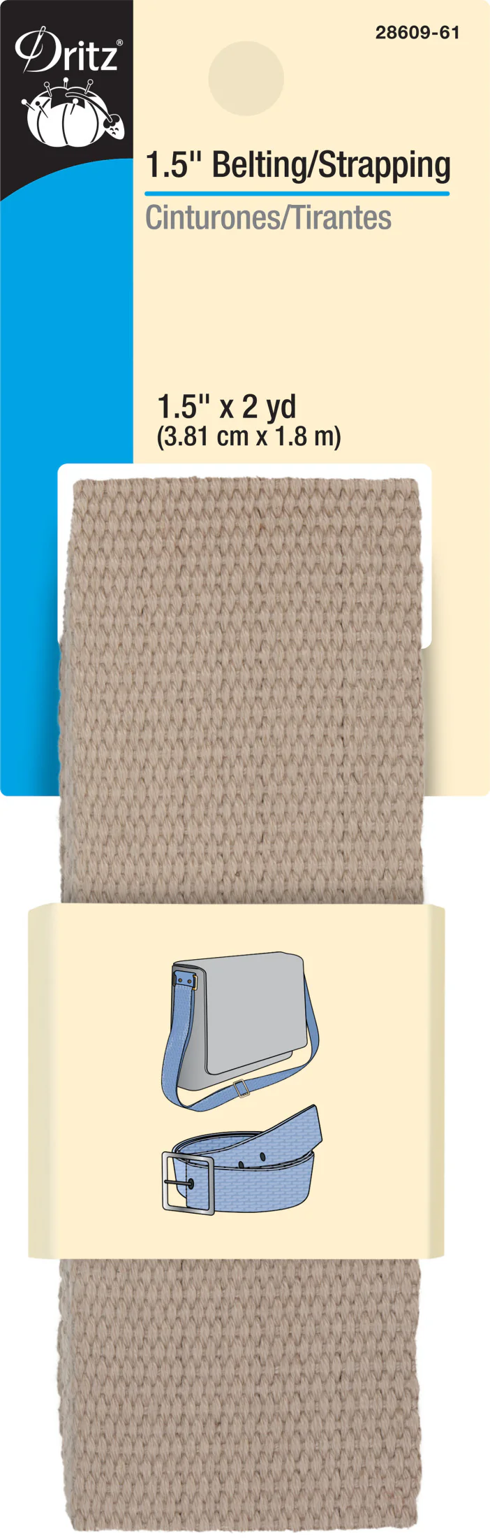 1-1/2" Polyester Belting & Strapping, 2 yd - Image 17