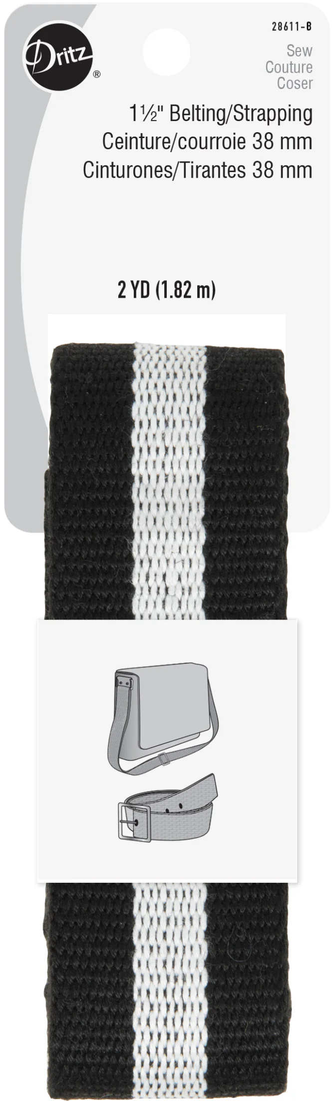 1-1/2" Polyester Belting & Strapping, 2 yd - Image 27