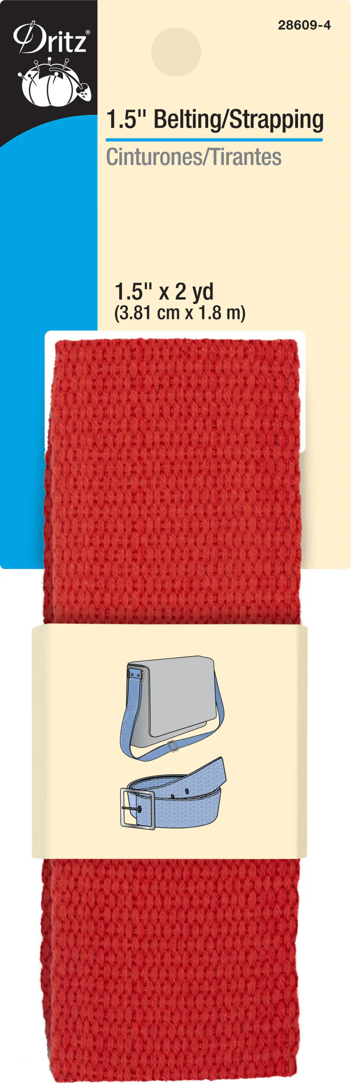 1-1/2" Polyester Belting & Strapping, 2 yd - Image 4