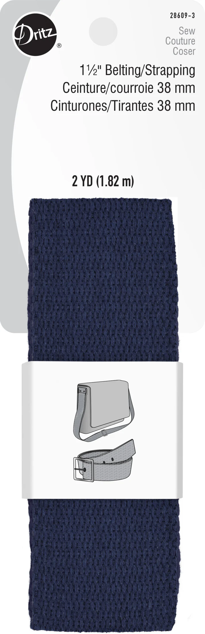 1-1/2" Polyester Belting & Strapping, 2 yd - Image 8