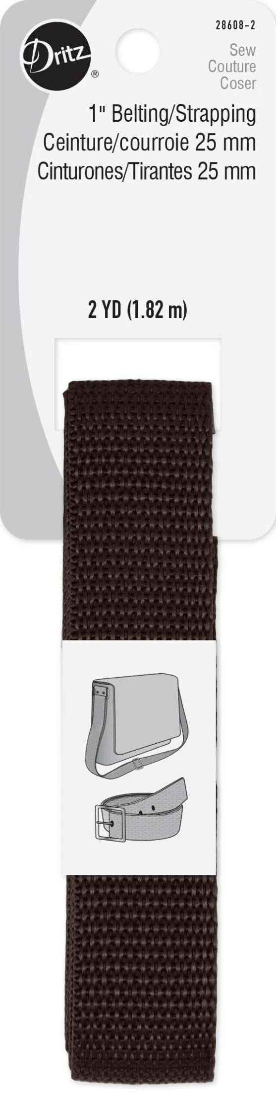1" Polypro Belting & Strapping, 2 yd - Image 26