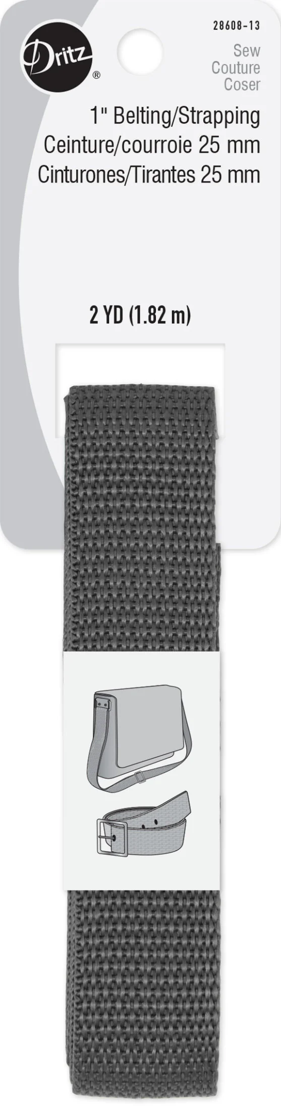 1" Polypro Belting & Strapping, 2 yd - Image 29