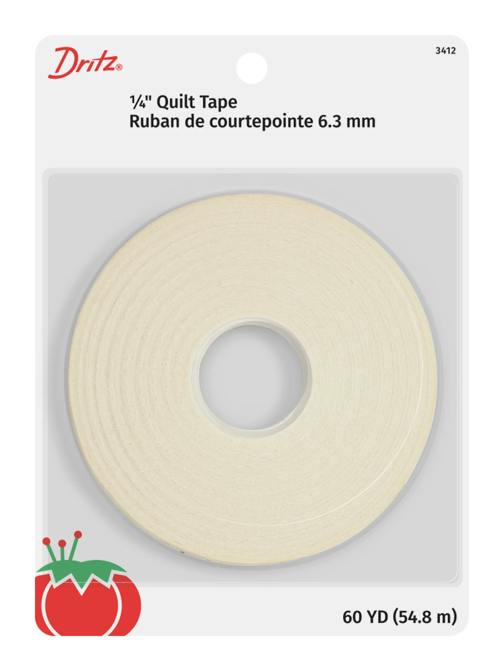 1/4" Quilters Tape, White - Image 4