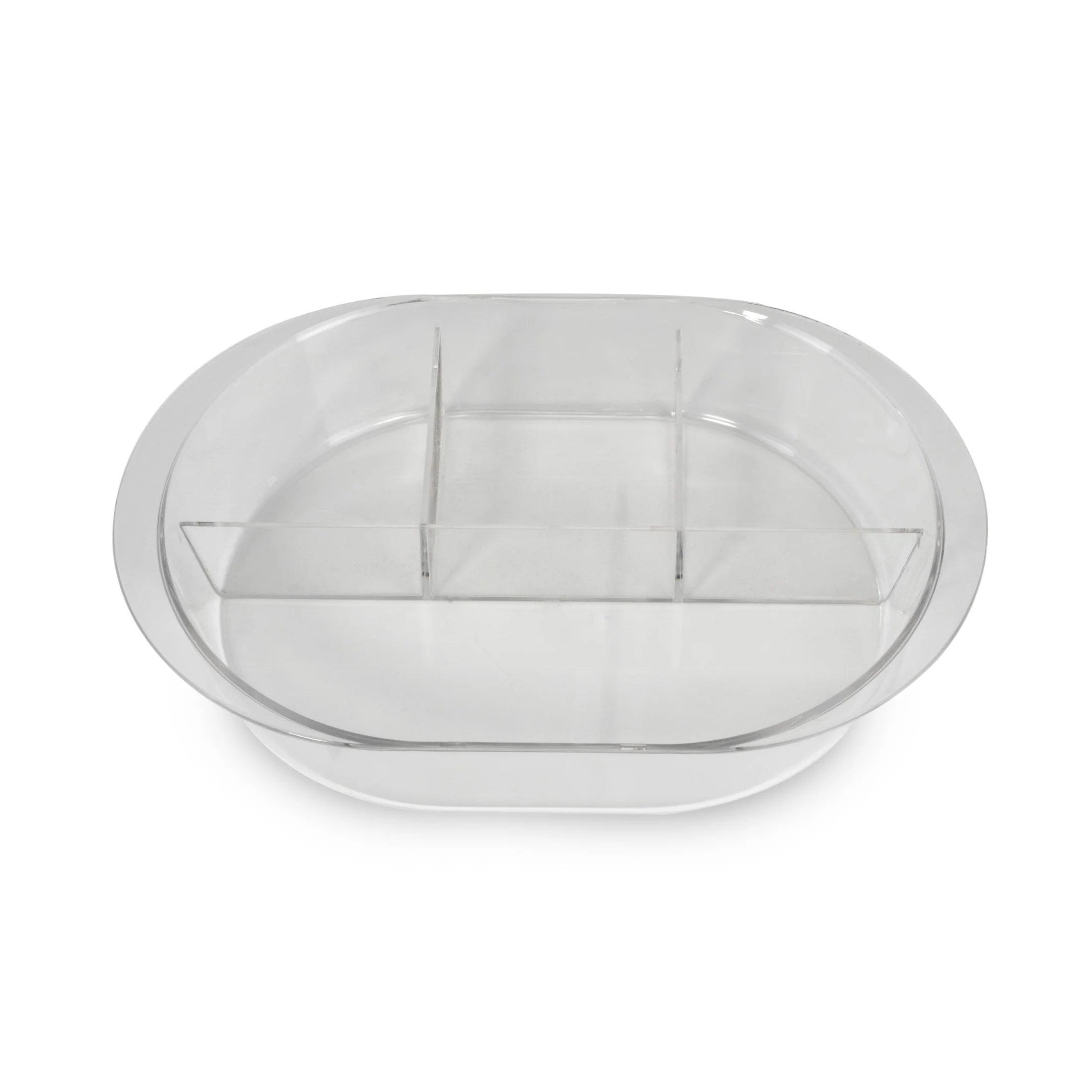 Oval Sewing Basket Replacement Tray