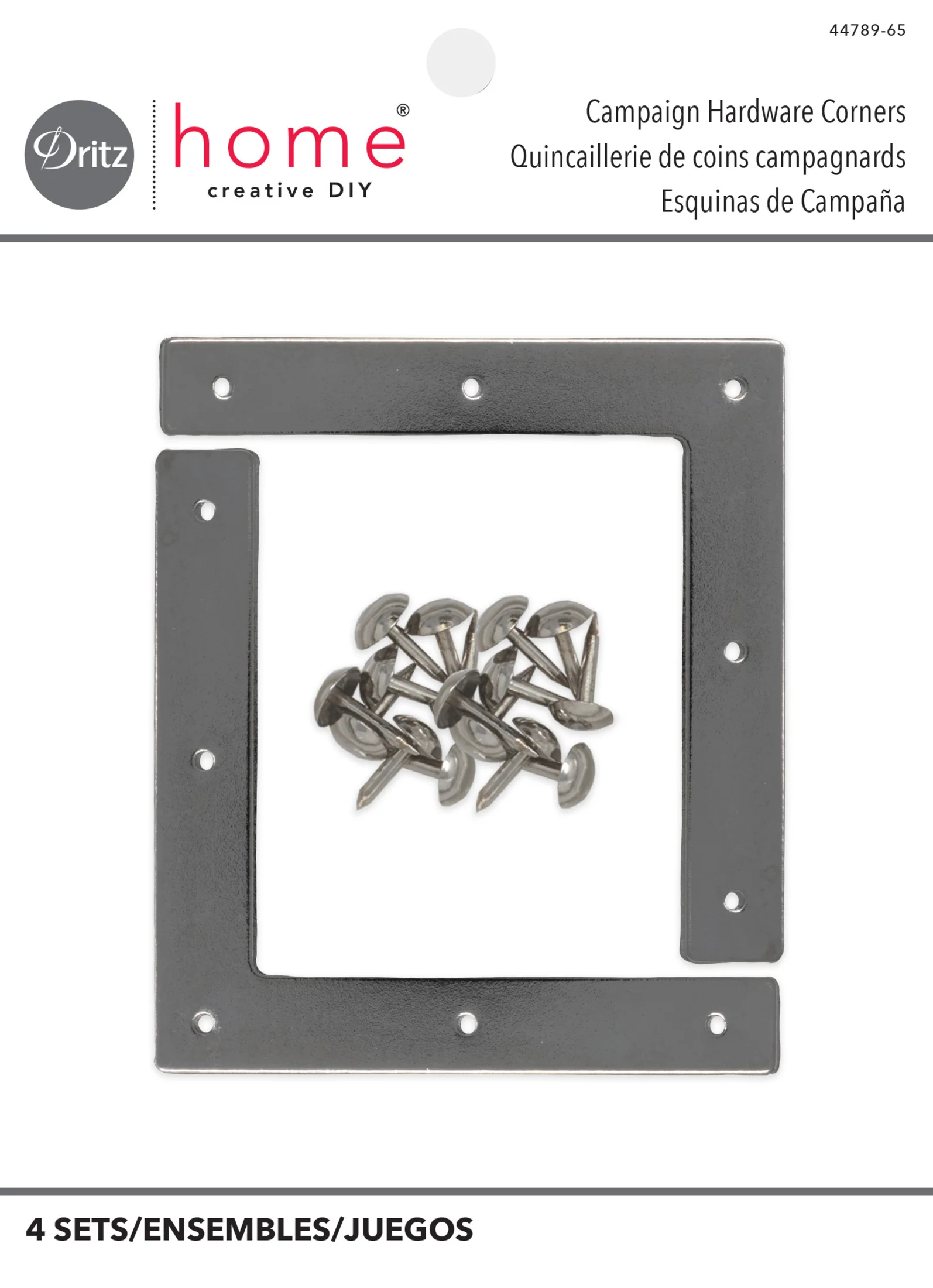 Smooth Campaign Hardware Corners, Large, 4 pc - Image 16